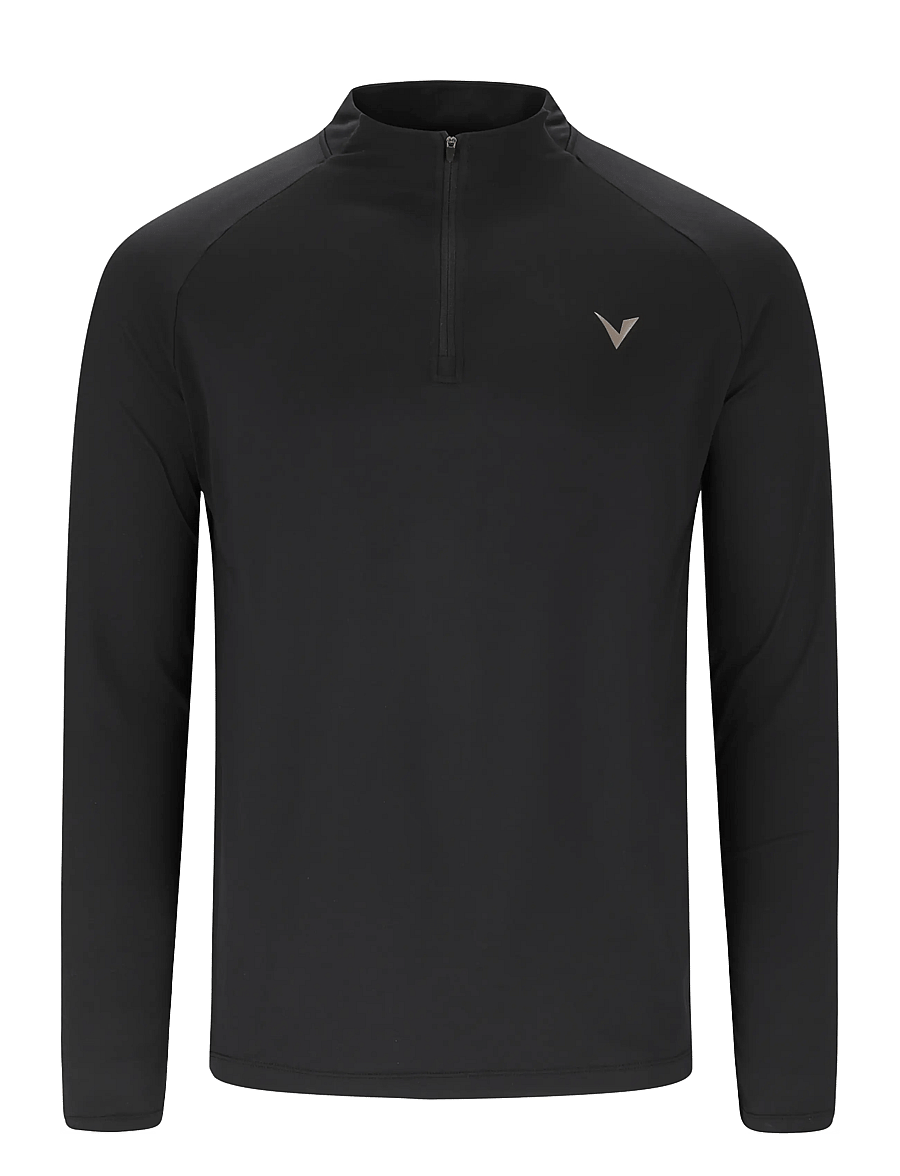 Virtus - Ohioen M Midlayer - fleece & mellanlager - black - 1