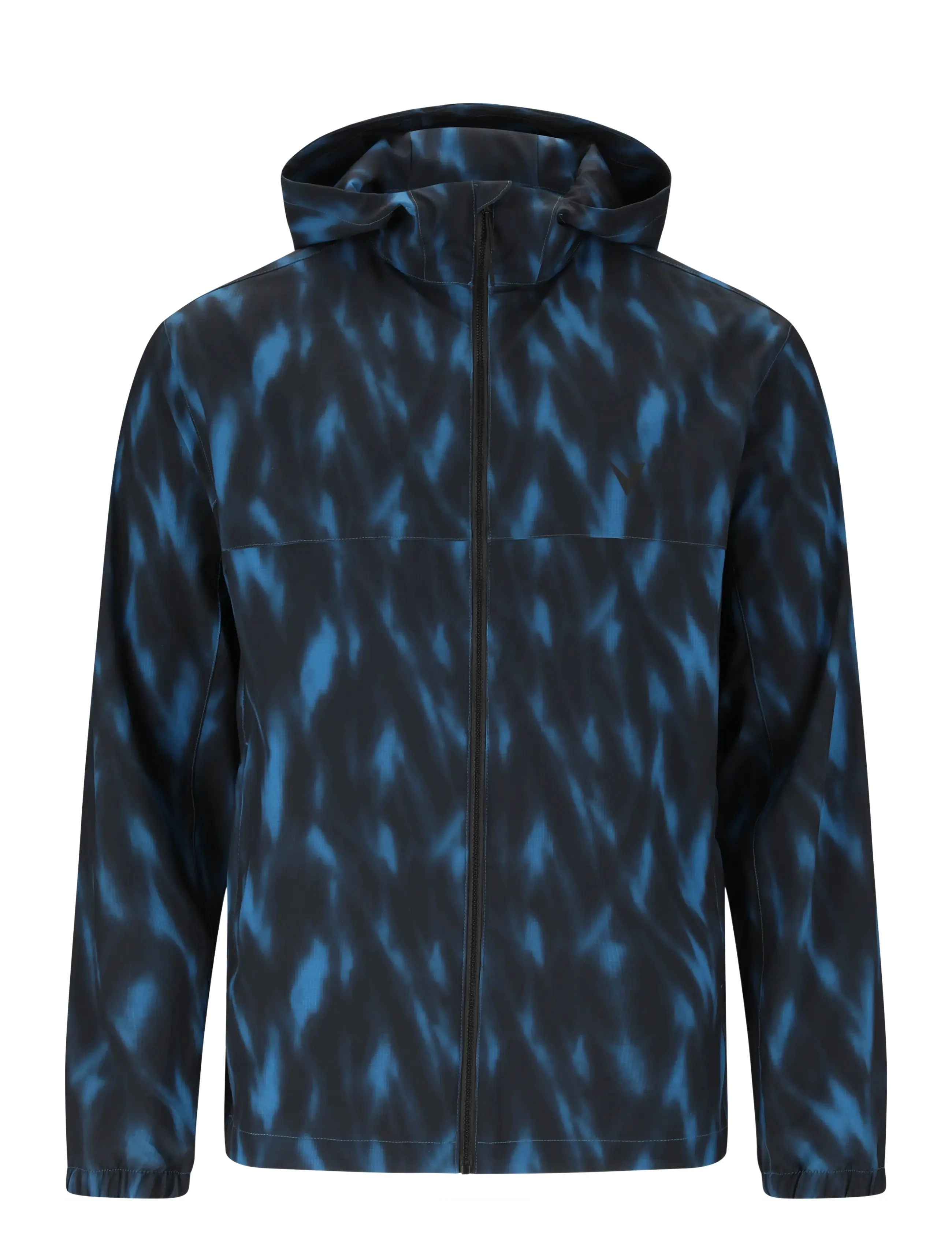 Virtus Paoni M AOP Jacket - Outerwear - BLUE NORTHERN LIGHTS / navy