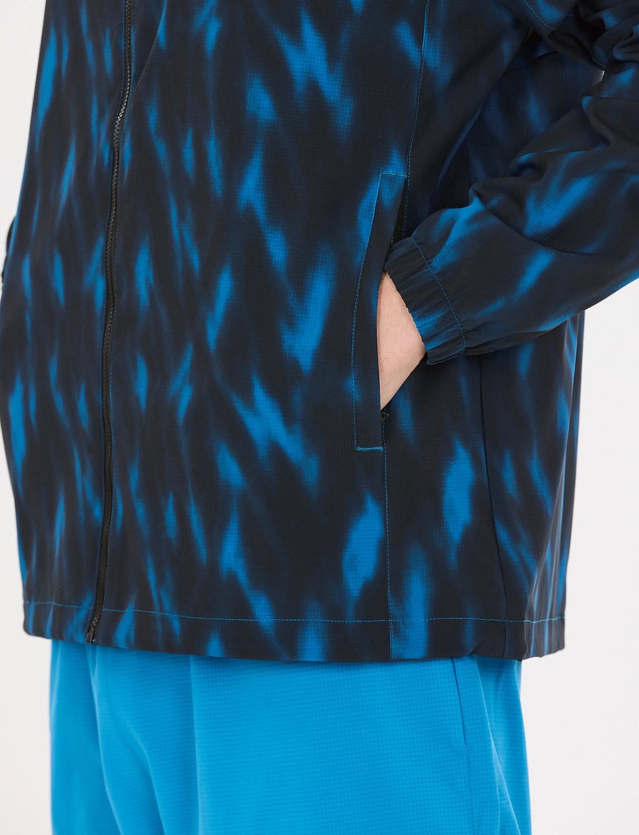 Virtus - Paoni M AOP Jacket - sports jackets - blue northern lights - 4