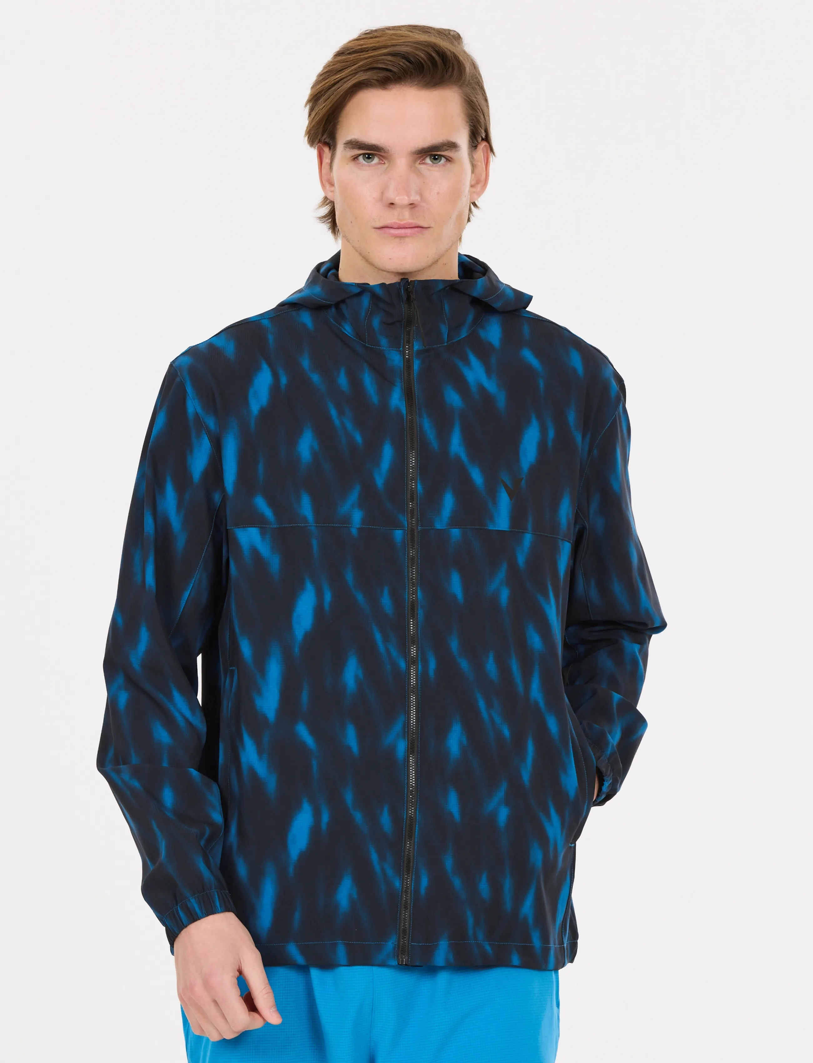 Virtus - Paoni M AOP Jacket - sports jackets - blue northern lights - 5