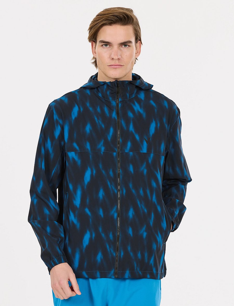 Virtus - Paoni M AOP Jacket - sports jackets - blue northern lights - 5