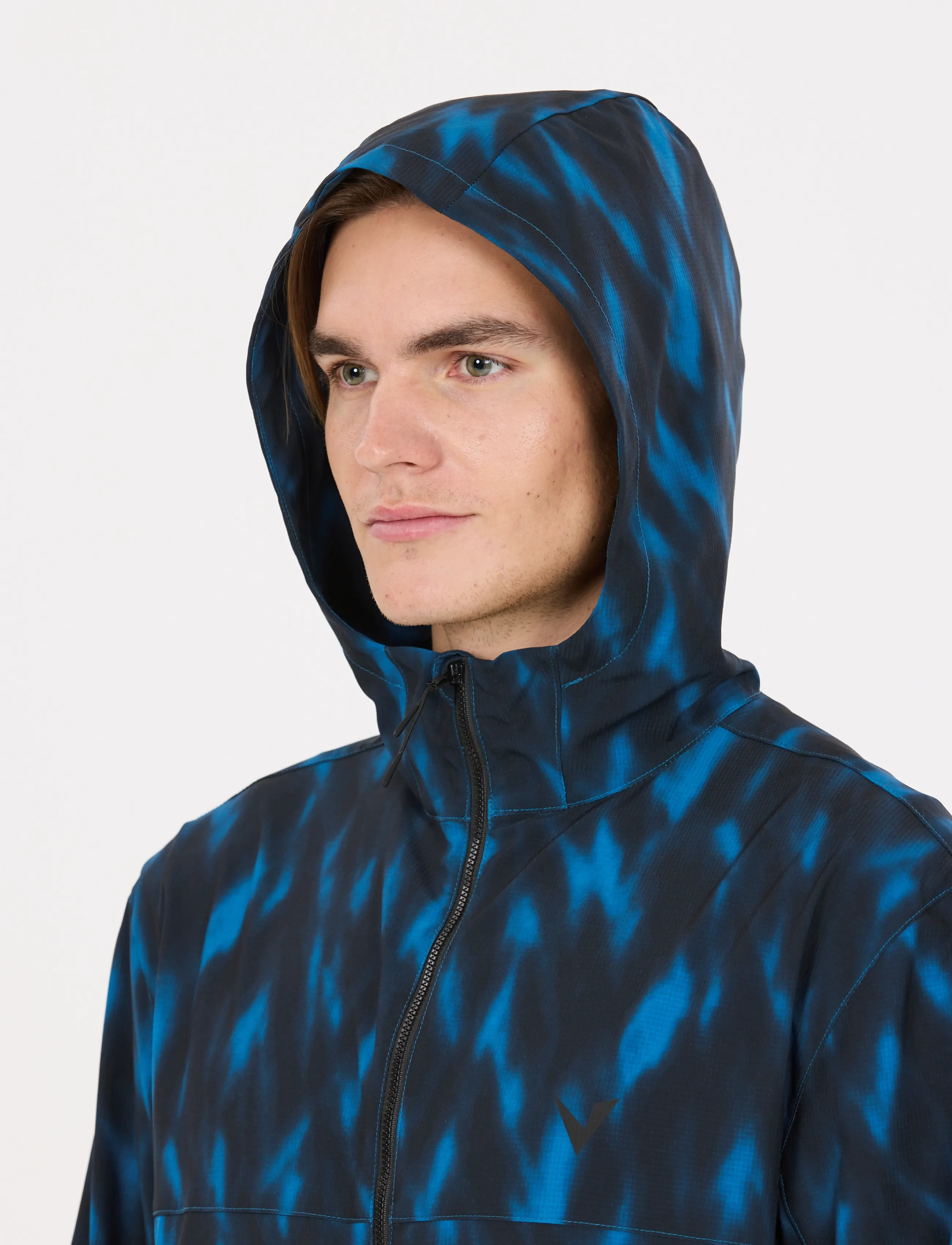 Virtus Paoni M AOP Jacket - Streetstyle - BLUE NORTHERN LIGHTS / navy