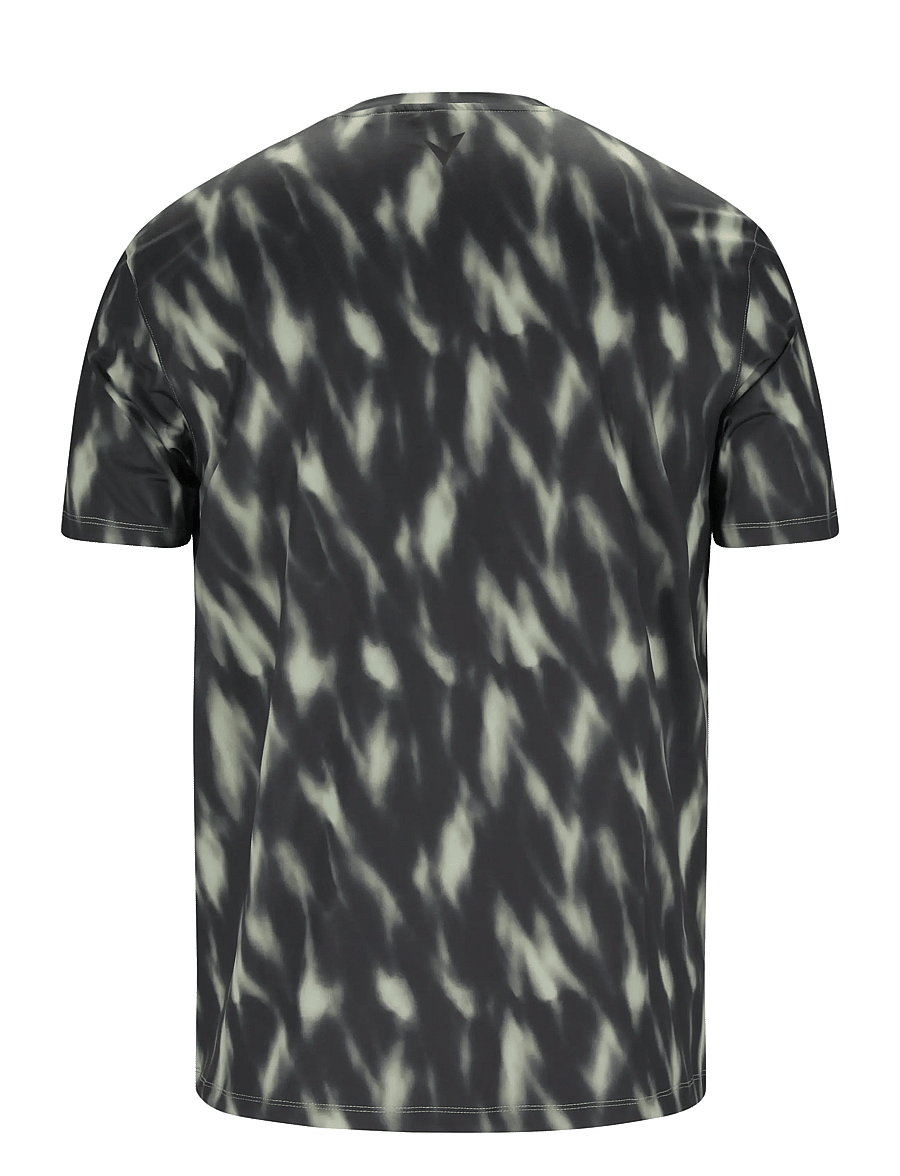 Virtus - Altoni M AOP Tee - oberteile & t-shirts - green northern lights - 2