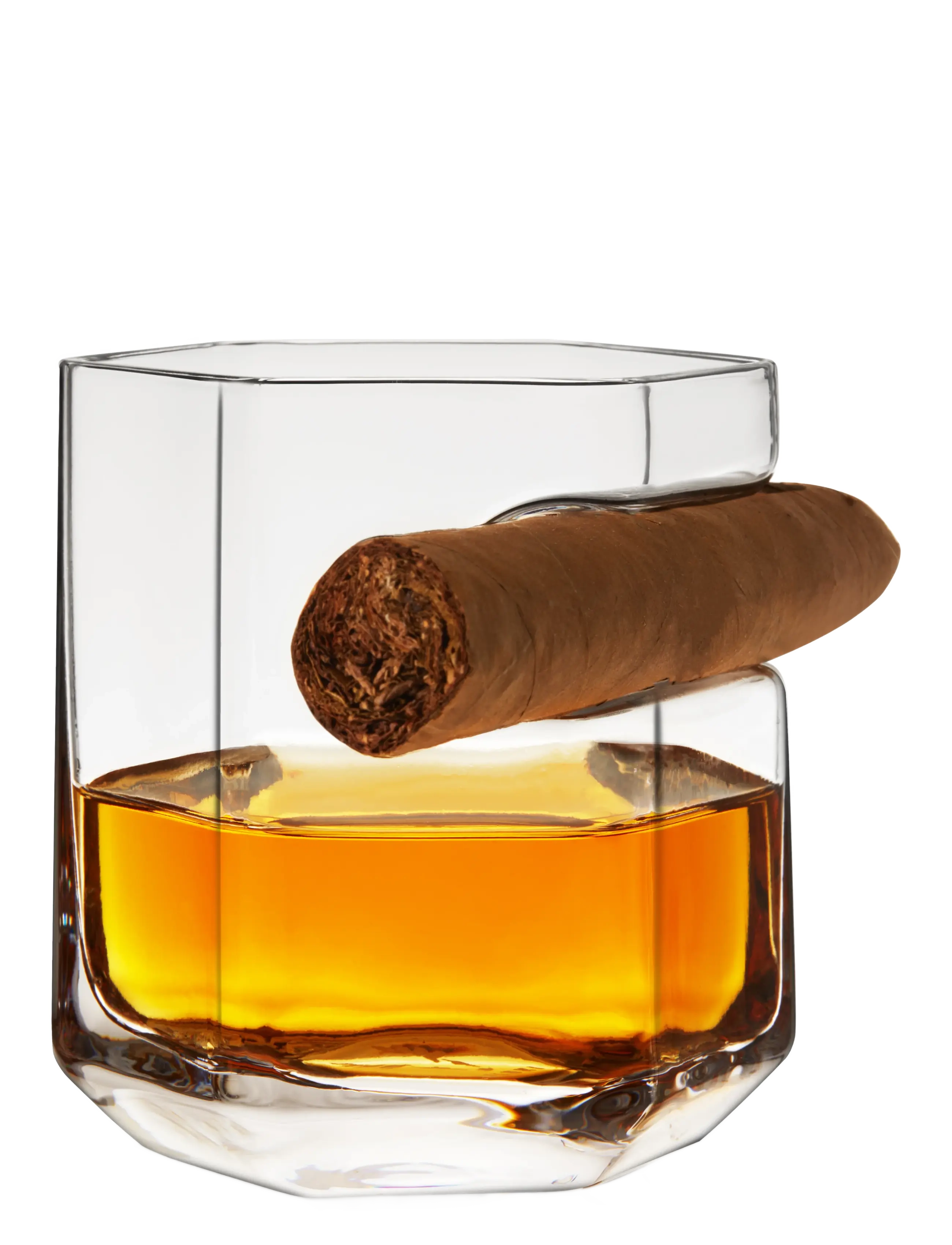 Viski - Raye Crystal Cigar Glass Viski® - transparent - 4