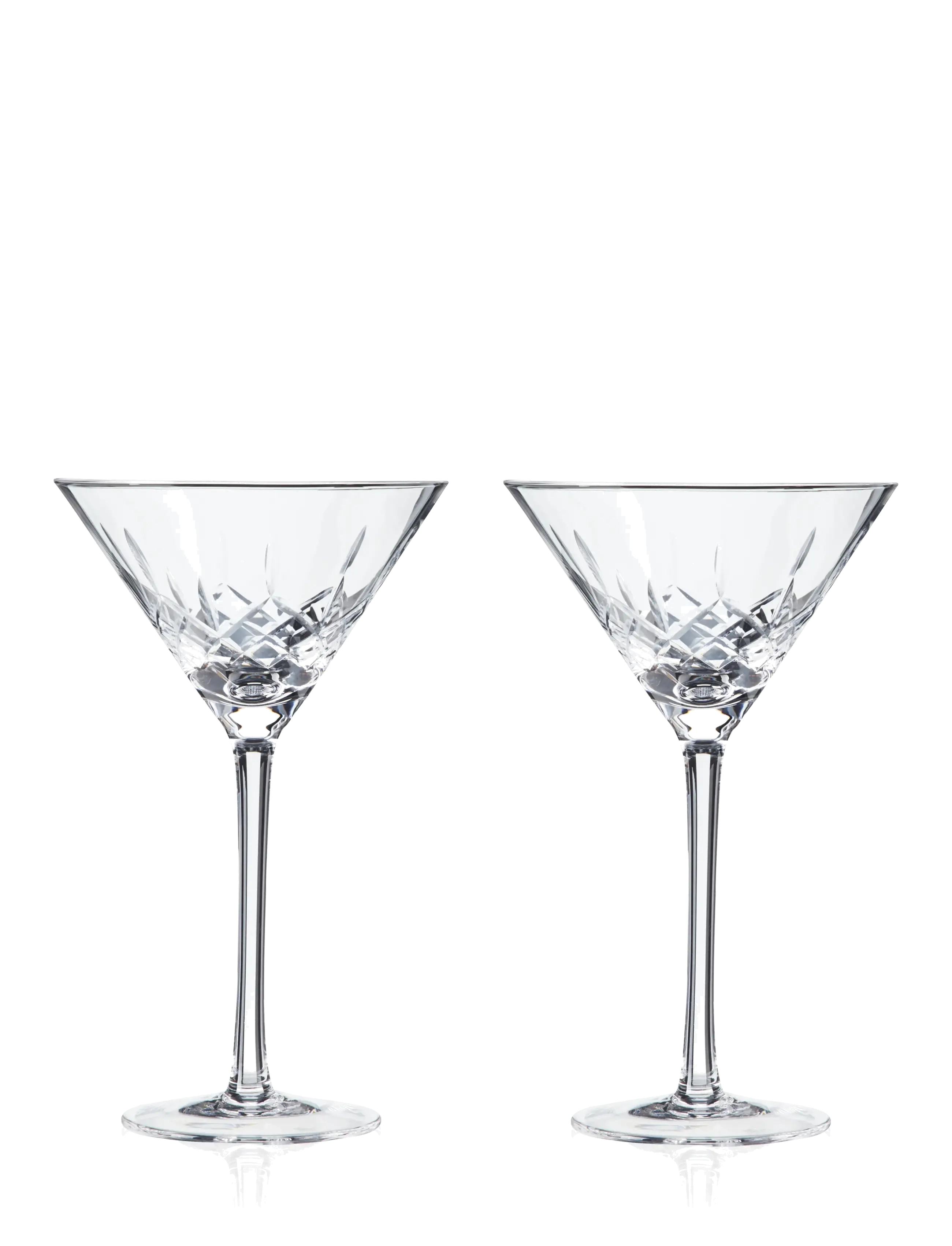 Viski Admiral Crystal Martini Glasses Viski® - Vis alt - TRANSPARENT / clear
