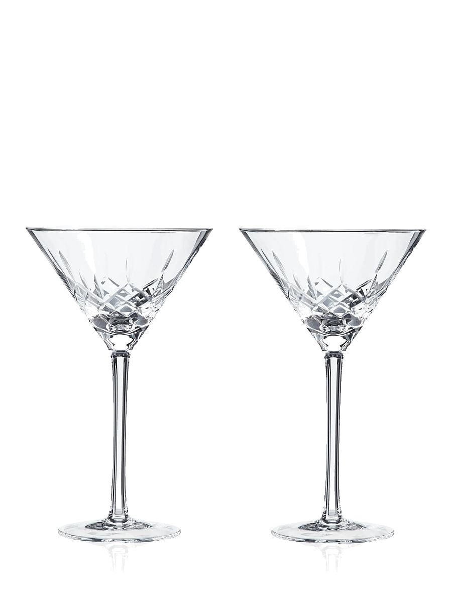 Viski - Admiral Crystal Martini Glasses Viski® - transparent - 1