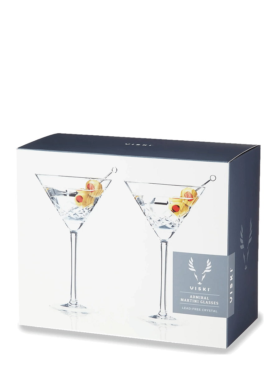Viski - Admiral Crystal Martini Glasses Viski® - transparent - 5