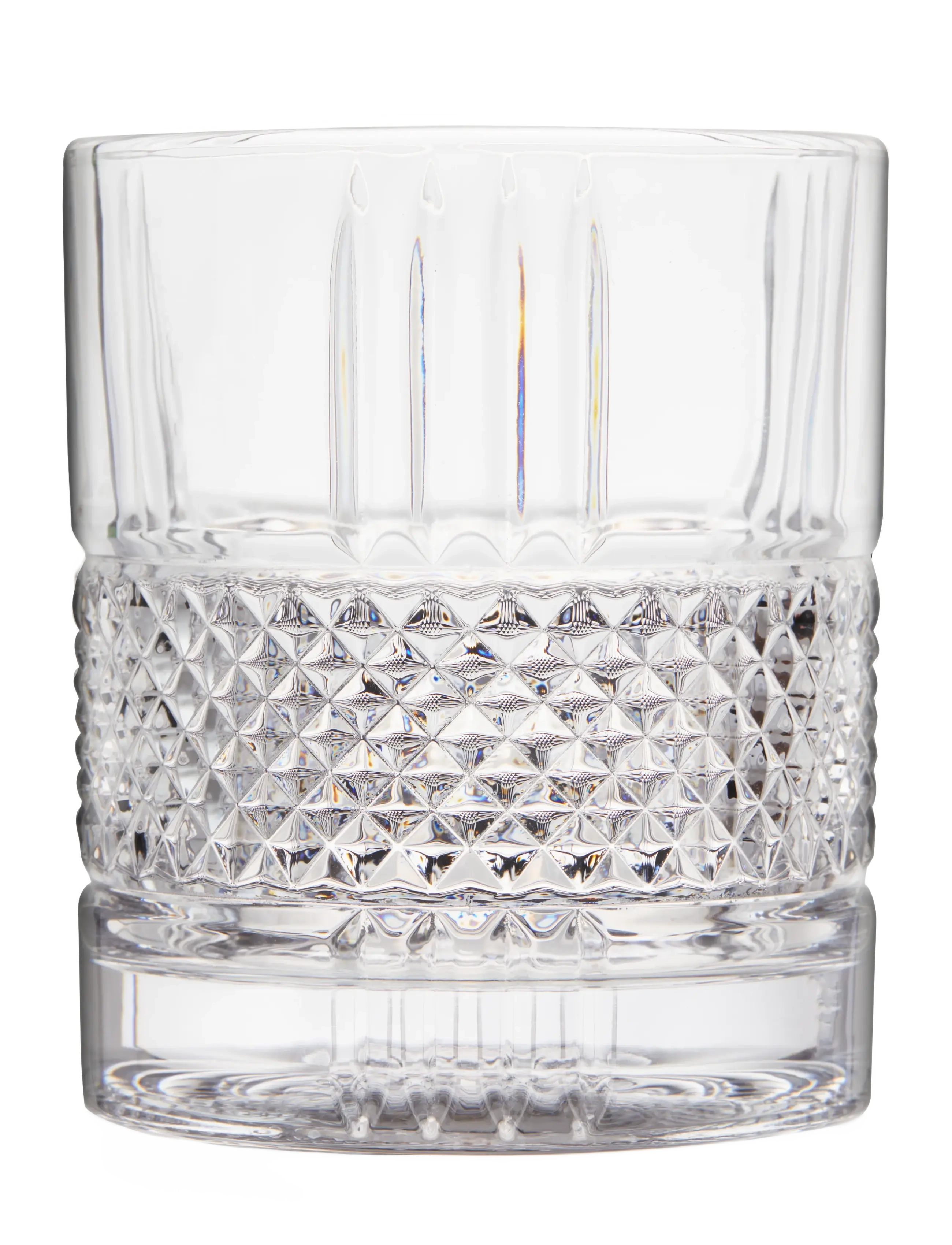 Viski Revolve Crystal Spinning Rocks Glass Viski® - Geschirr - TRANSPARENT / clear