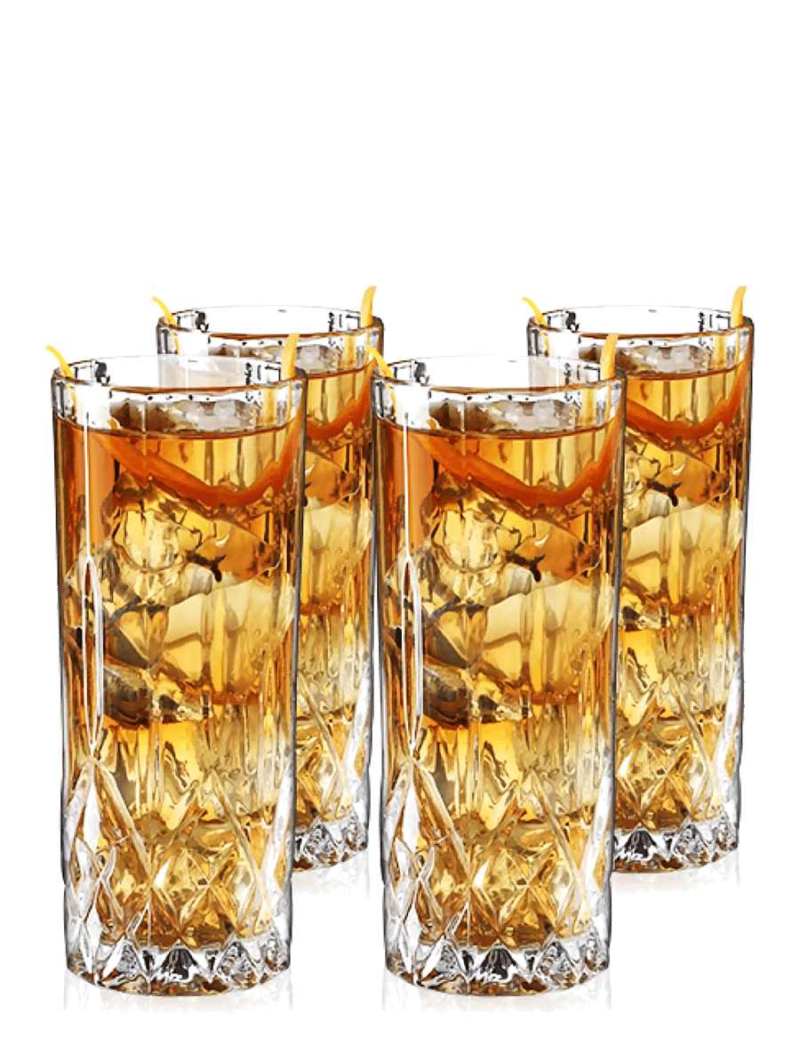 Viski - Admiral Crystal Highball Glasses Viski® - die niedrigsten preise - transparent - 1