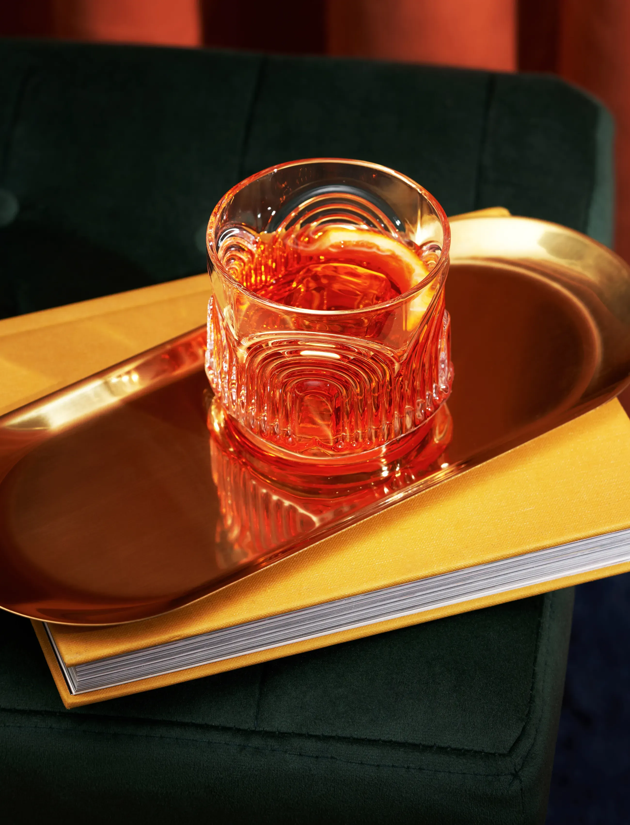 Viski Deco Beau Crystal Lowball Tumblers Viski® - Konfirmation - TRANSPARENT / clear