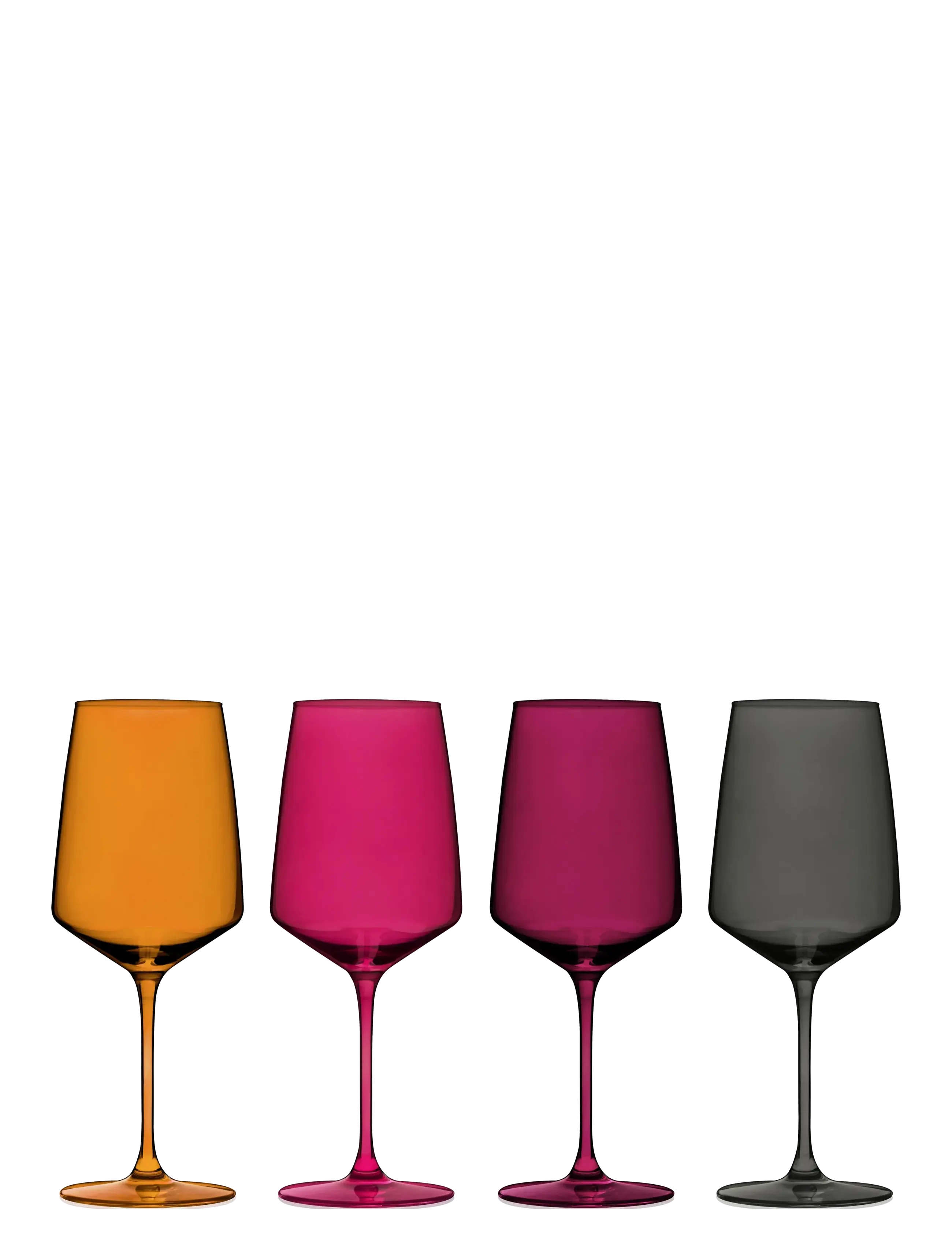 Viski Reserve Nouveau Crystal Wine Glasses in Sunset Viski® - Viski - SUNSET / multi