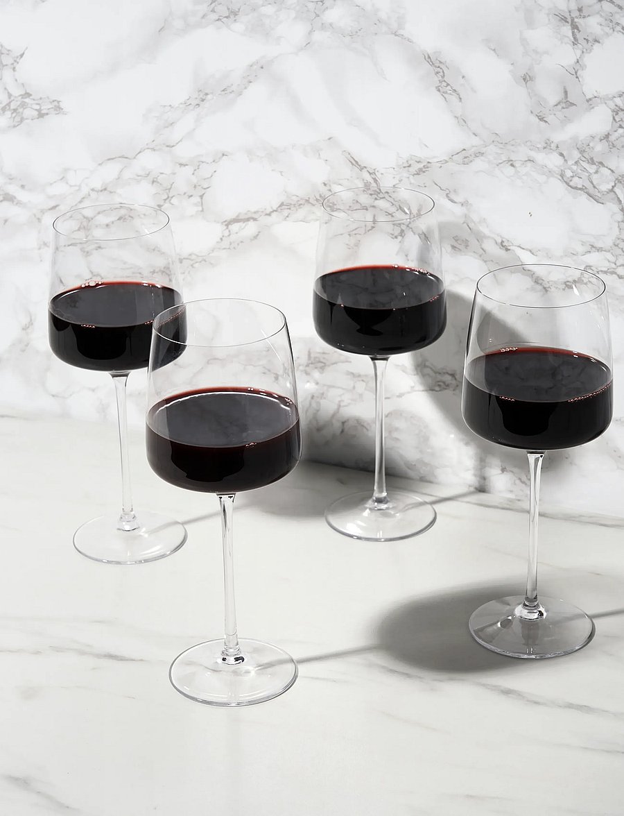 Viski - Reserve Julien Crystal Bordeaux Glasses Viski® - transparent - 4