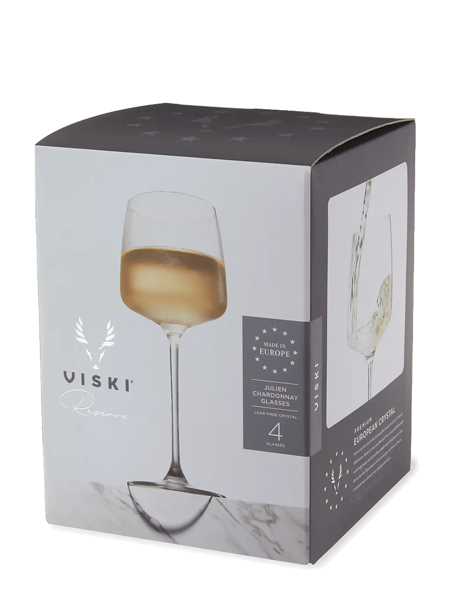 Viski - Reserve Julien Crystal Chardonnay Glasses Viski® - transparent - 4