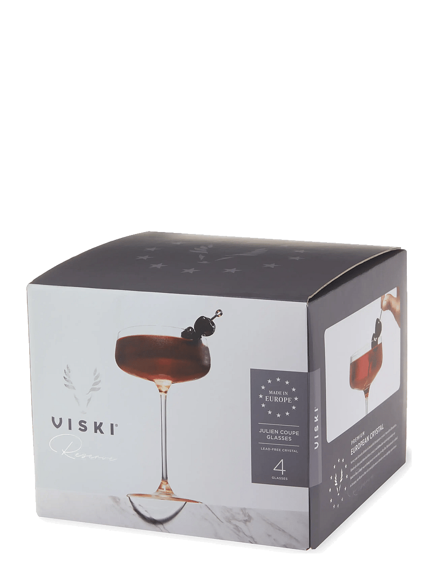 Viski - Reserve Julien Crystal Coupe Glasses Viski® - transparent - 5