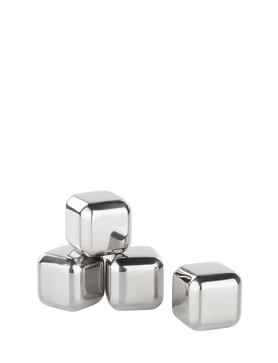Viski - Glacier Rocks® Small Stainless Steel Cubes Viski® - steel - 1