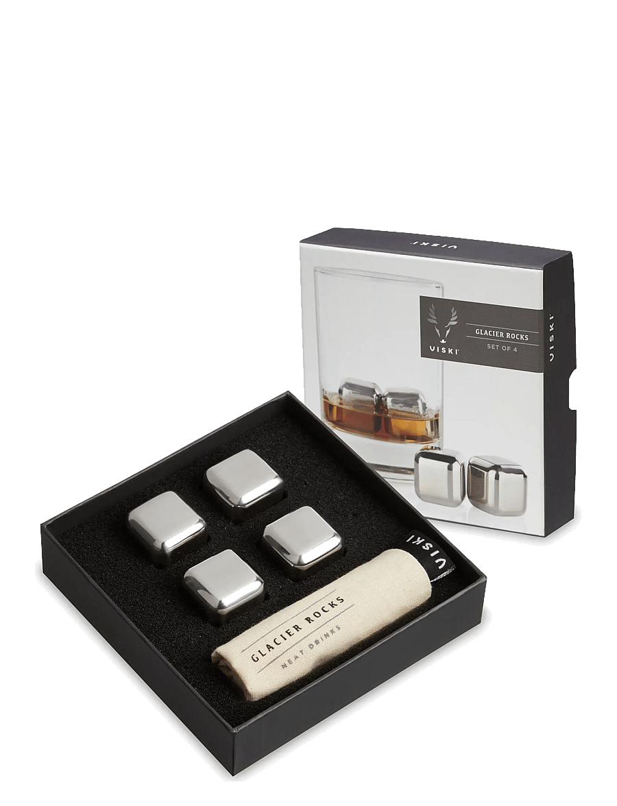 Viski - Glacier Rocks® Small Stainless Steel Cubes Viski® - steel - 2