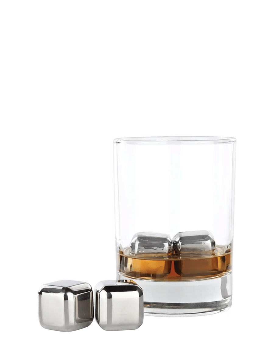 Viski - Glacier Rocks® Small Stainless Steel Cubes Viski® - steel - 3