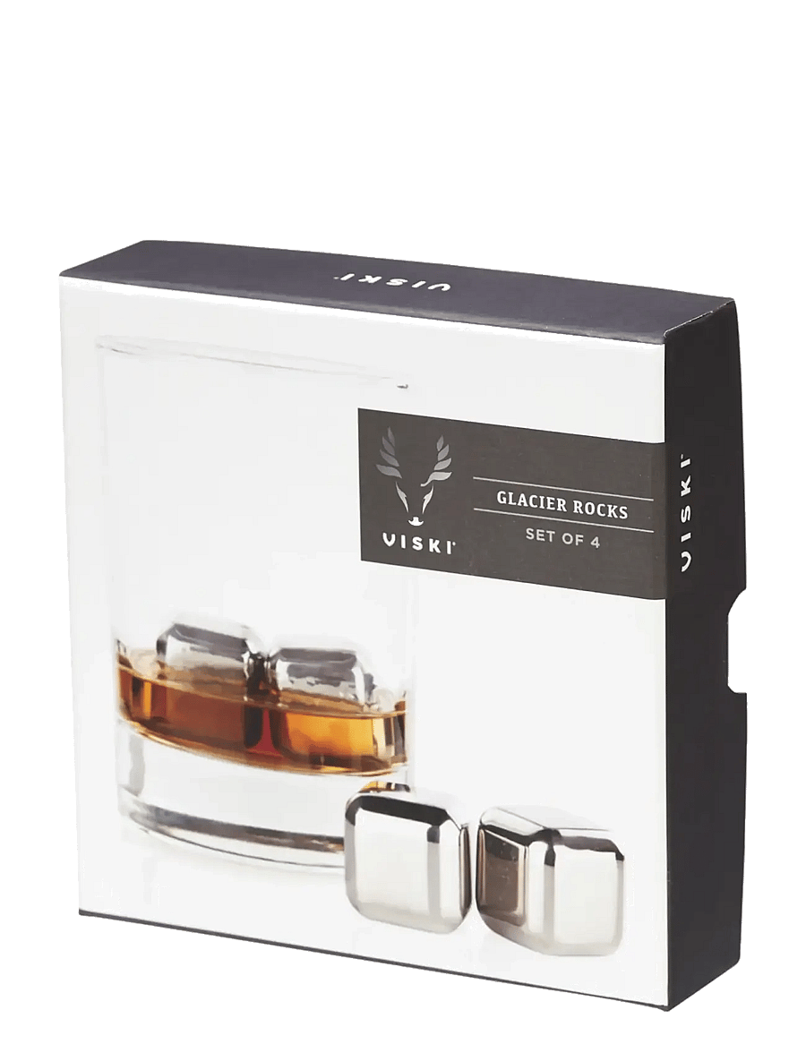 Viski - Glacier Rocks® Small Stainless Steel Cubes Viski® - steel - 5