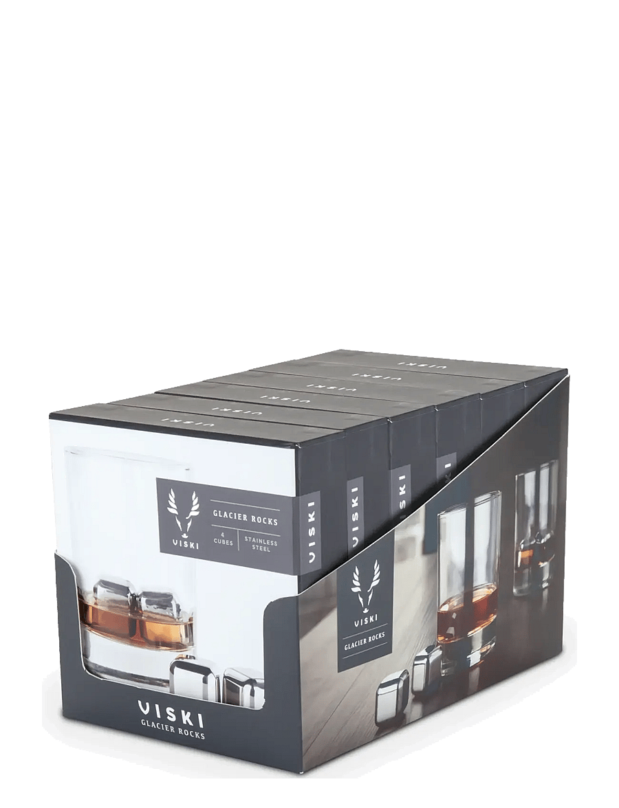 Viski - Glacier Rocks® Small Stainless Steel Cubes Viski® - die niedrigsten preise - steel - 5