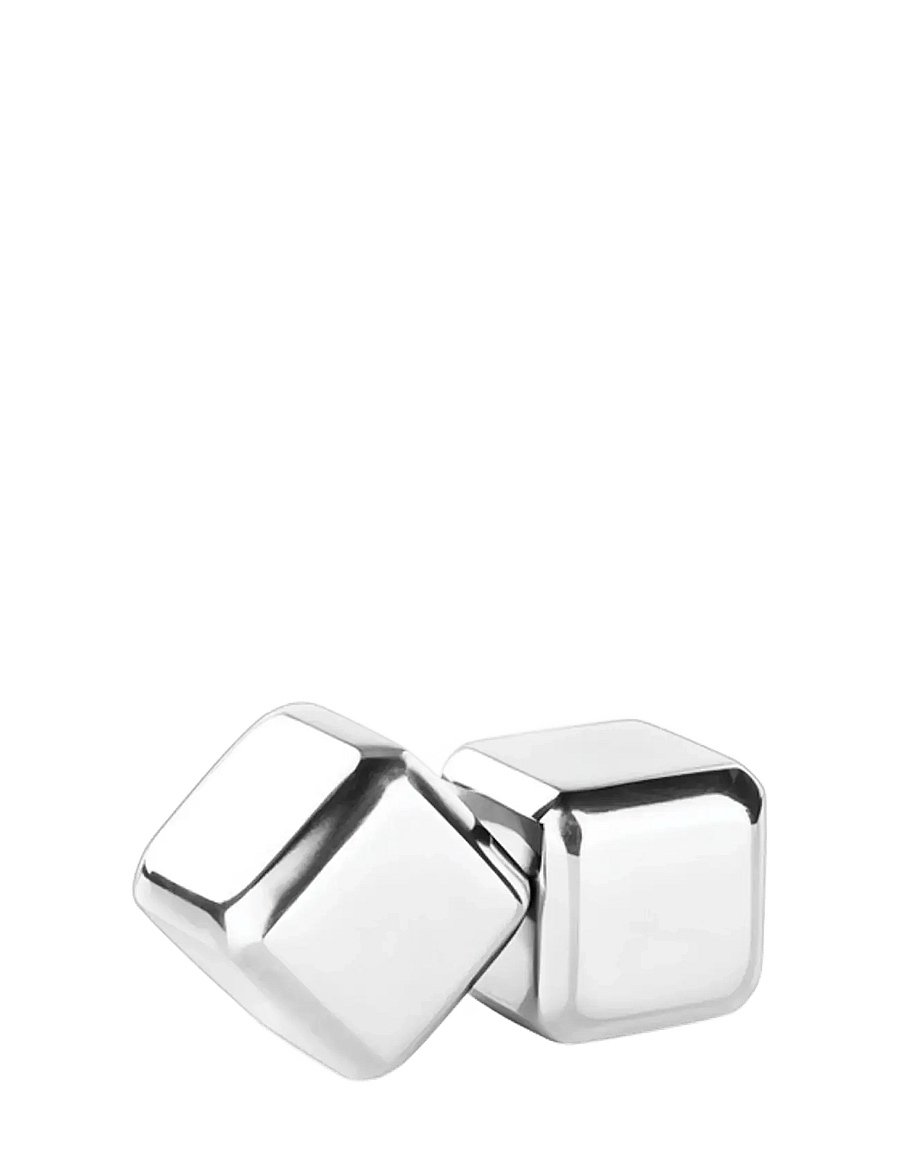 Viski - Glacier Rocks® Large Stainless Steel Cubes Viski® - steel - 1