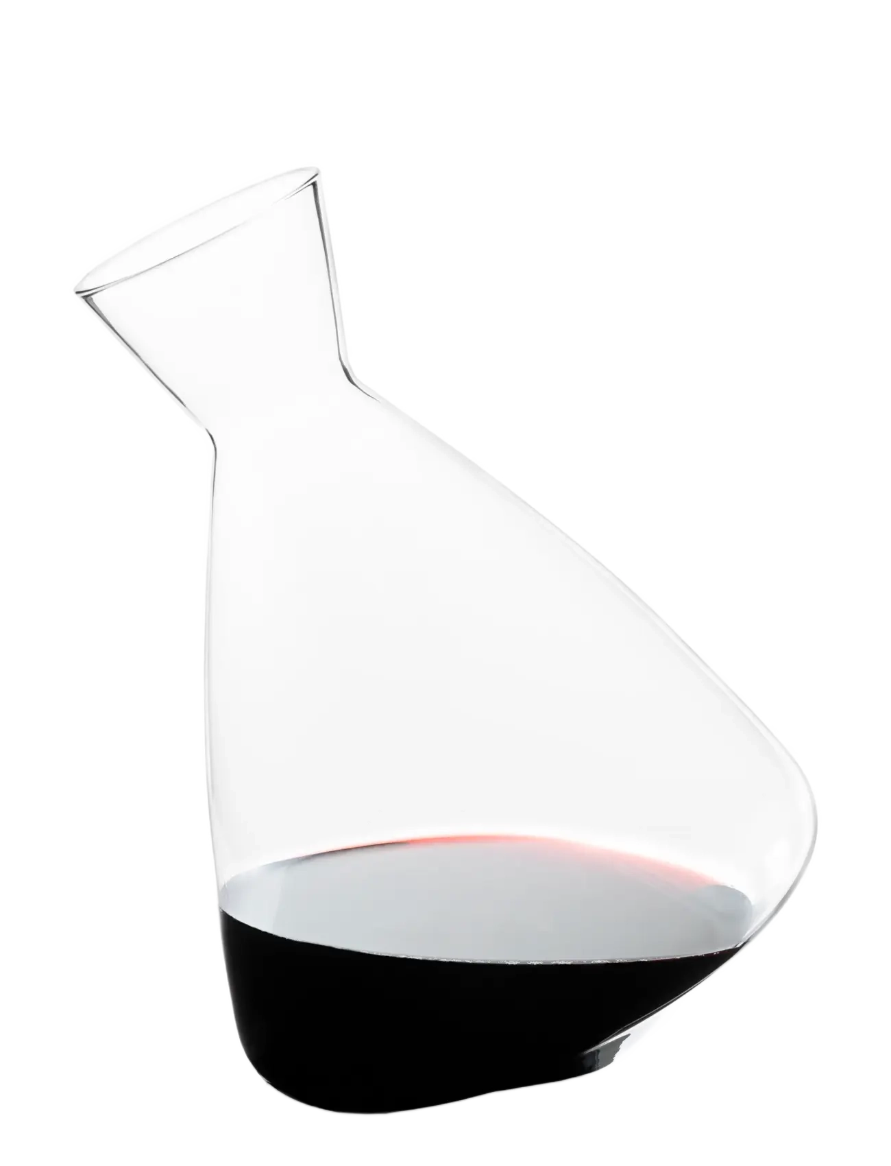 Viski - Rolling Crystal Wine Decanter Viski® - vinkaraffer - transparent - 2