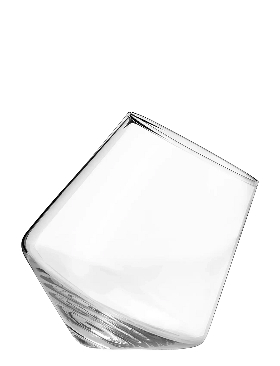 Viski - Rolling Crystal Wine Glasses Viski® - transparent - 2