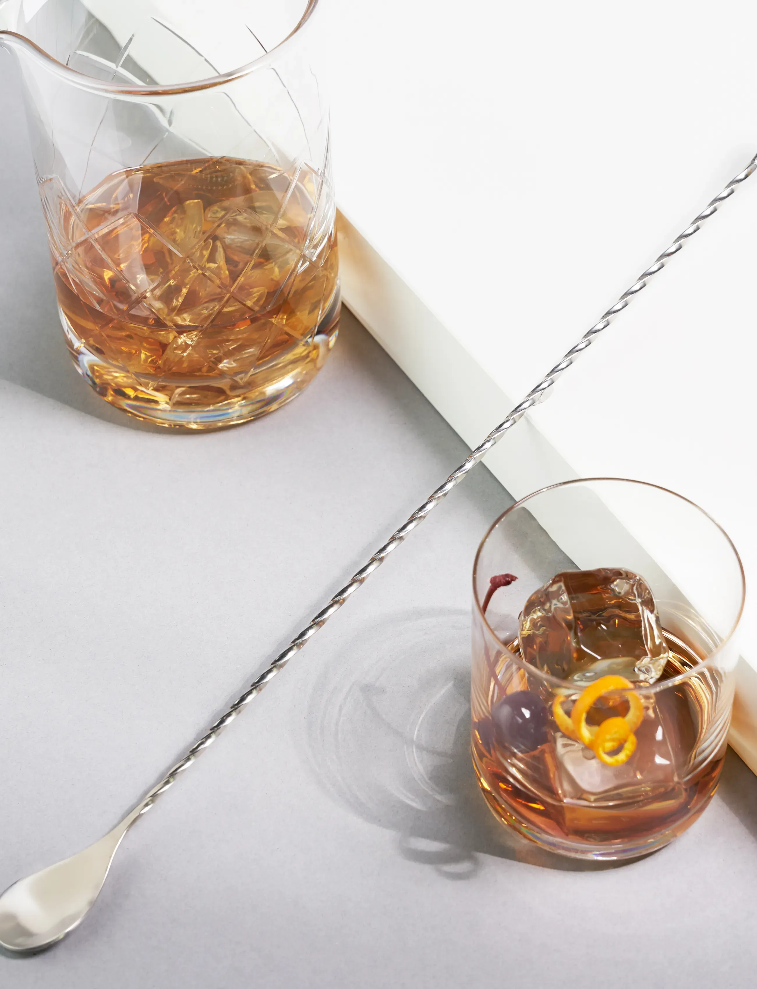 Viski - Harrison Weighted Barspoon in Silver Viski® - shakers & cocktailtillbehör - silver - 5