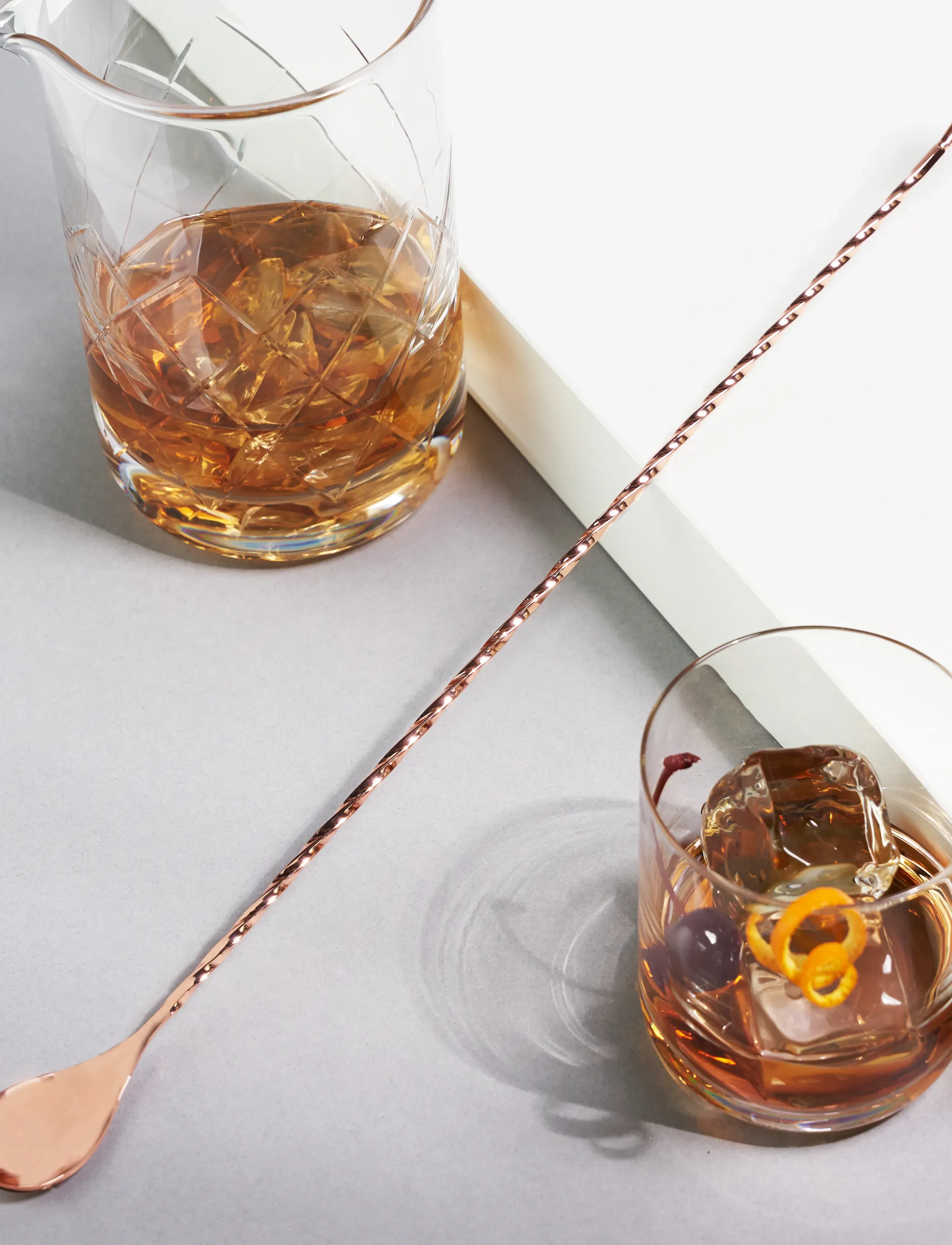 Viski - Summit 40cm Weighted Barspoon in Copper Viski® - copper - 0
