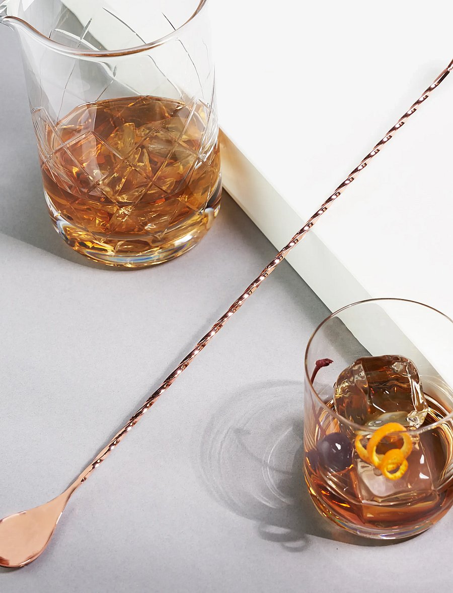 Viski - Summit 40cm Weighted Barspoon in Copper Viski® - copper - 0
