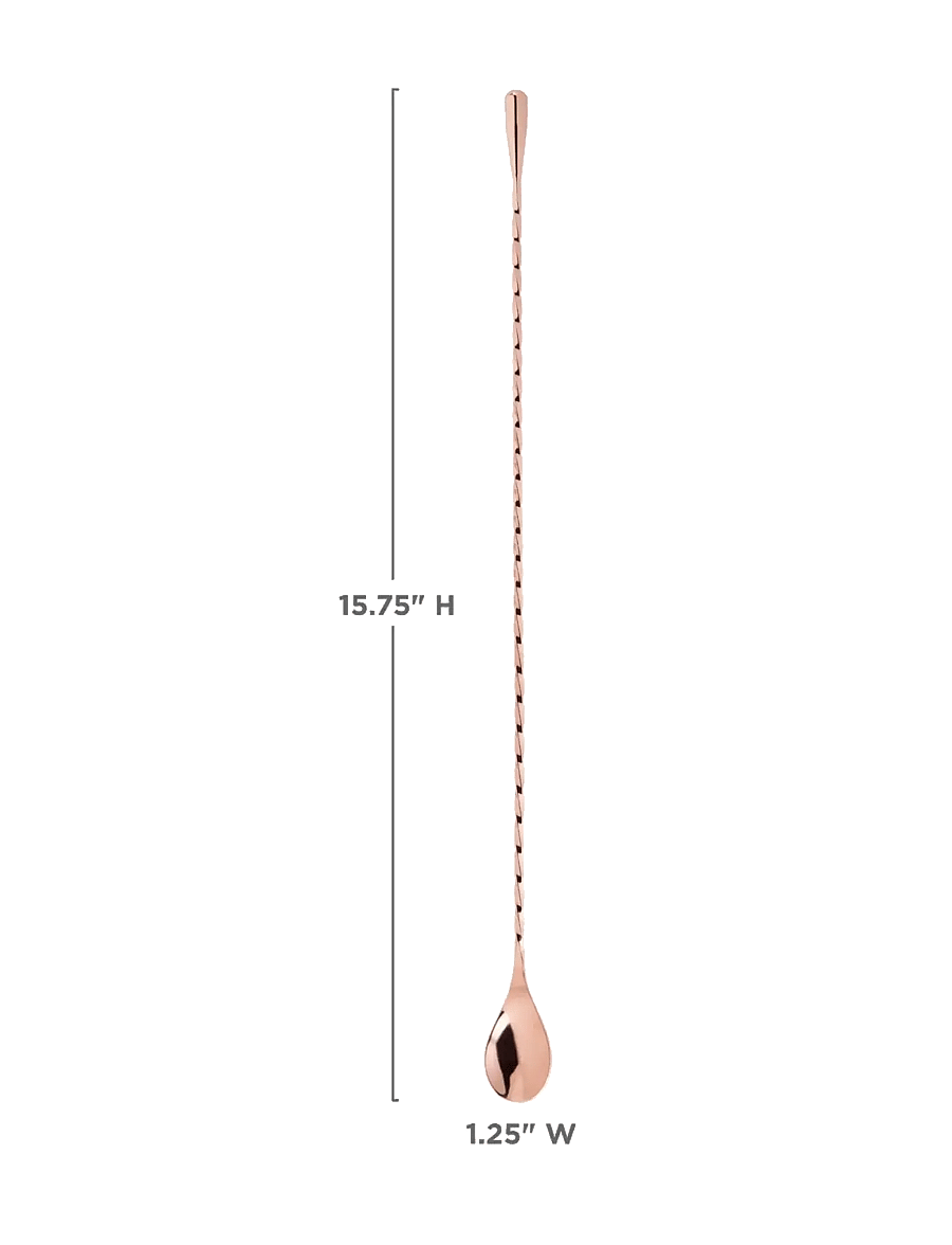 Viski - Summit 40cm Weighted Barspoon in Copper Viski® - copper - 3