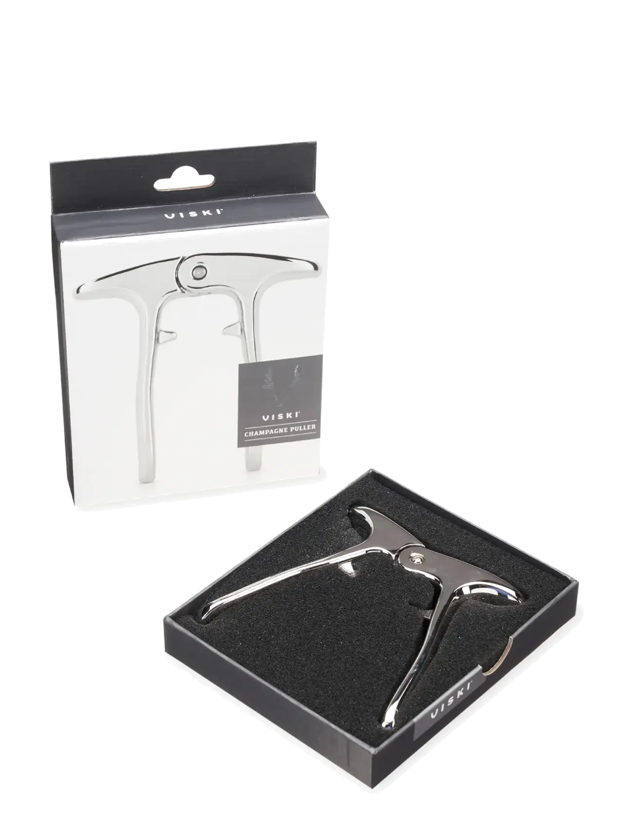 Viski - Harrison Champagne Puller in Silver Viski® - silver - 2