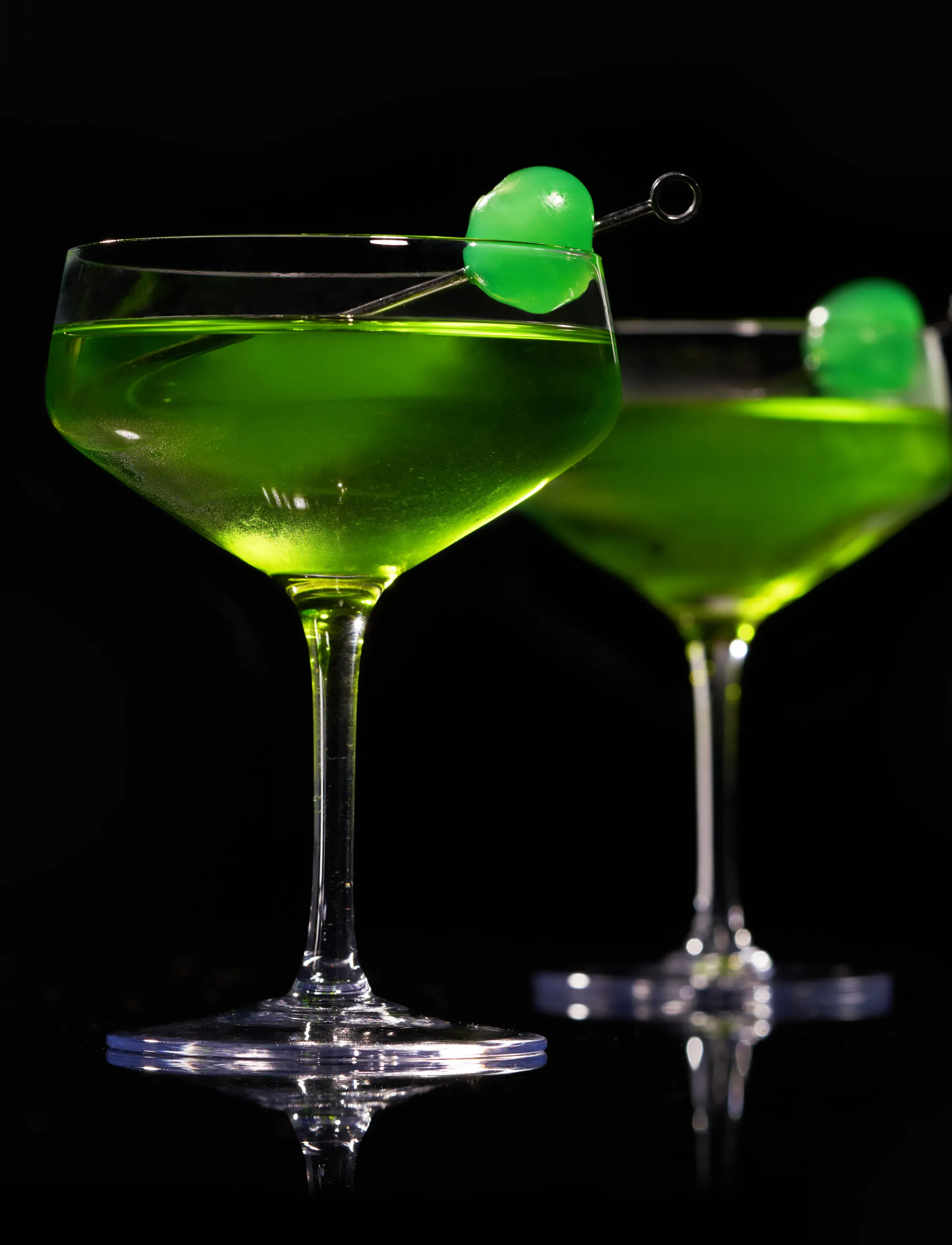 Viski - Raye Crystal Angled Coupe Glasses Viski® - martiniglas & cocktailglas - transparent - 5
