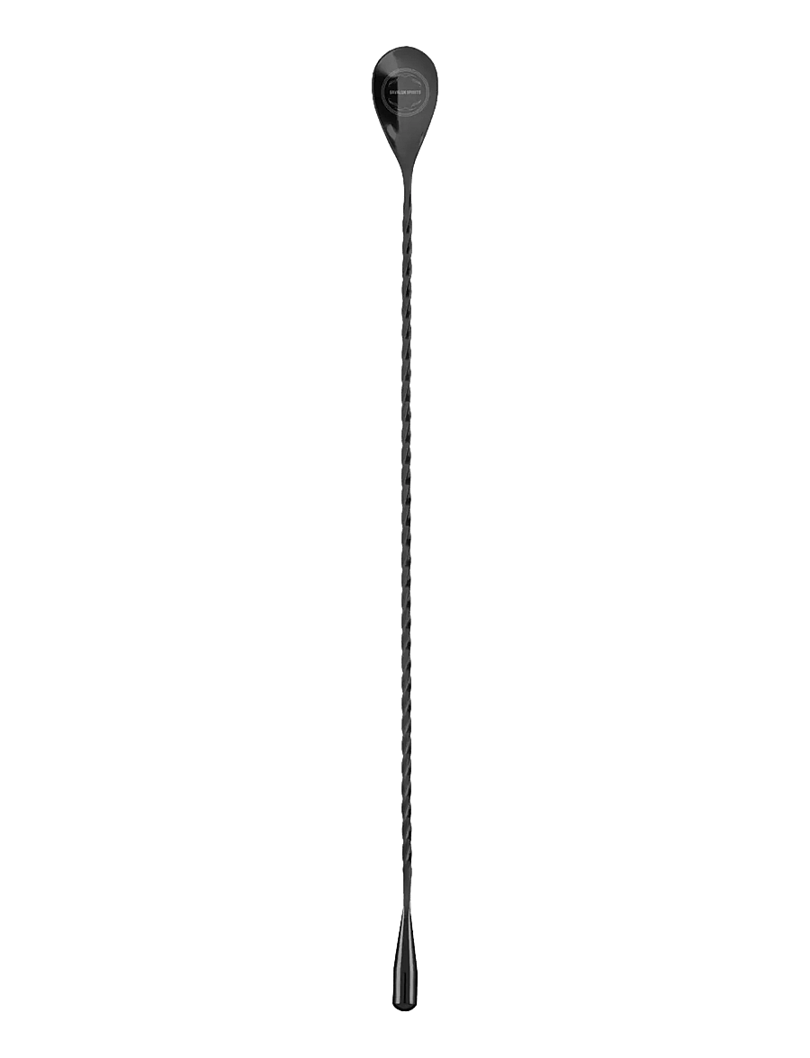 Viski - 40cm Gunmetal Weighted Barspoon by Viski® - gunmetal - 1