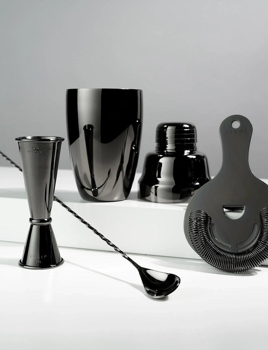 Viski - Gunmetal Mixologist Barware Set by Viski® - gunmetal - 5