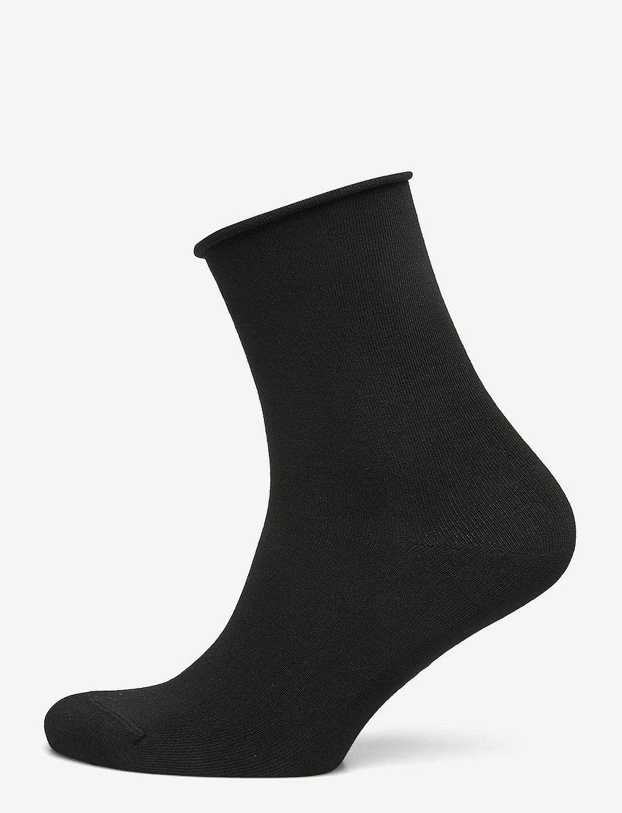 Vogue - Vogue Bamboo Comfort Top Socks - ankelstrumpor - black - 1