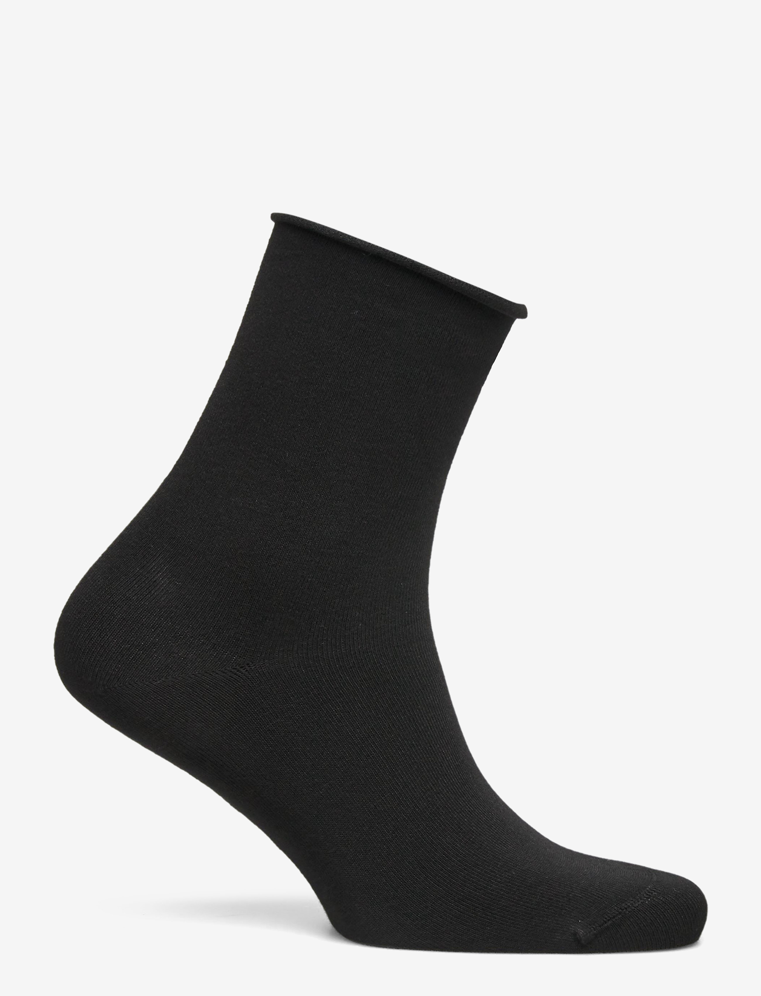 Vogue - Vogue Bamboo Comfort Top Socks - ankelstrumpor - black - 2