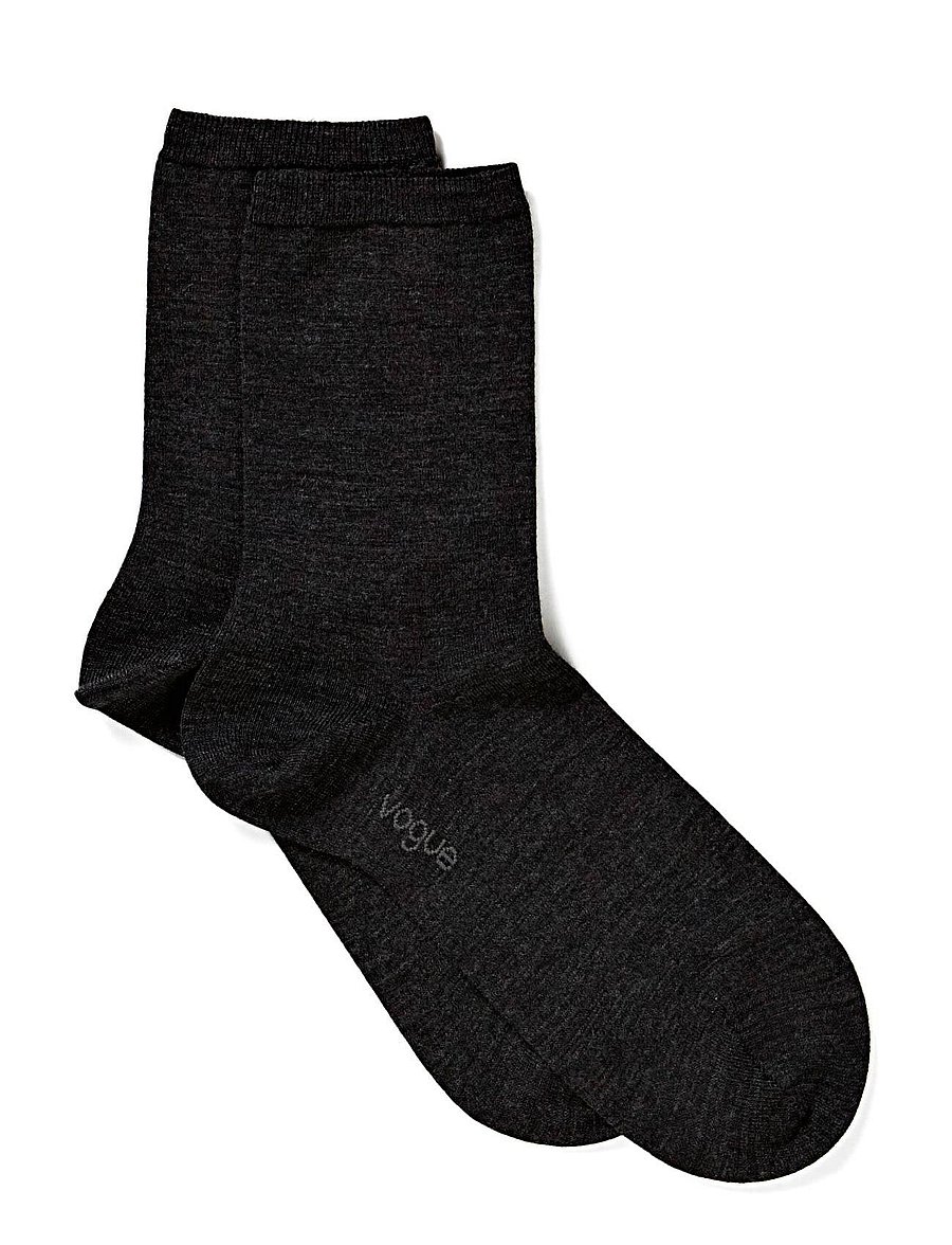 Vogue - Vogue Merino Wool Sock - vanliga strumpor - asphalt - 3
