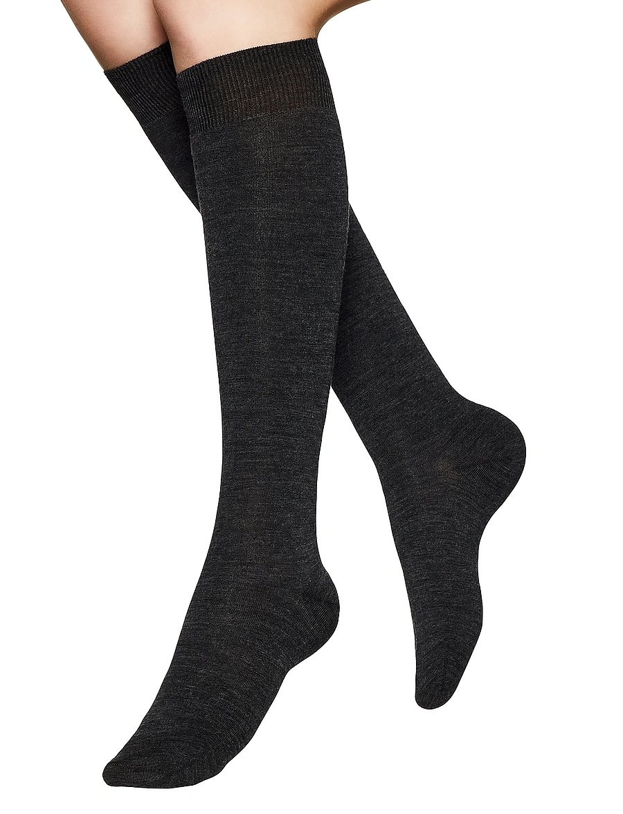 Vogue - Vogue Merino Wool Knee - knästrumpor - asphalt - 0