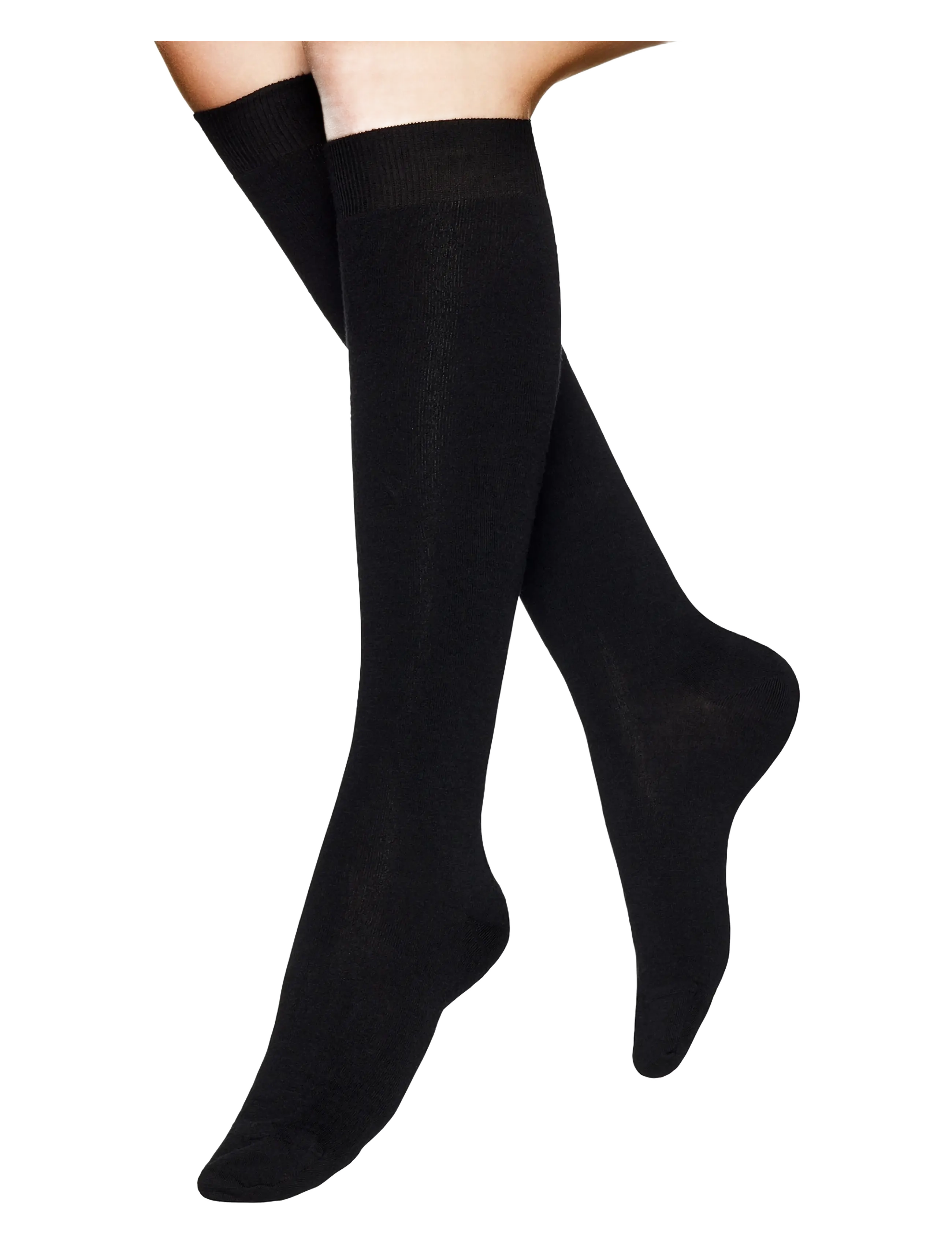 Vogue Merino Wool Knee, 36-38, Socks, Schwarz - Knee High Frauen
