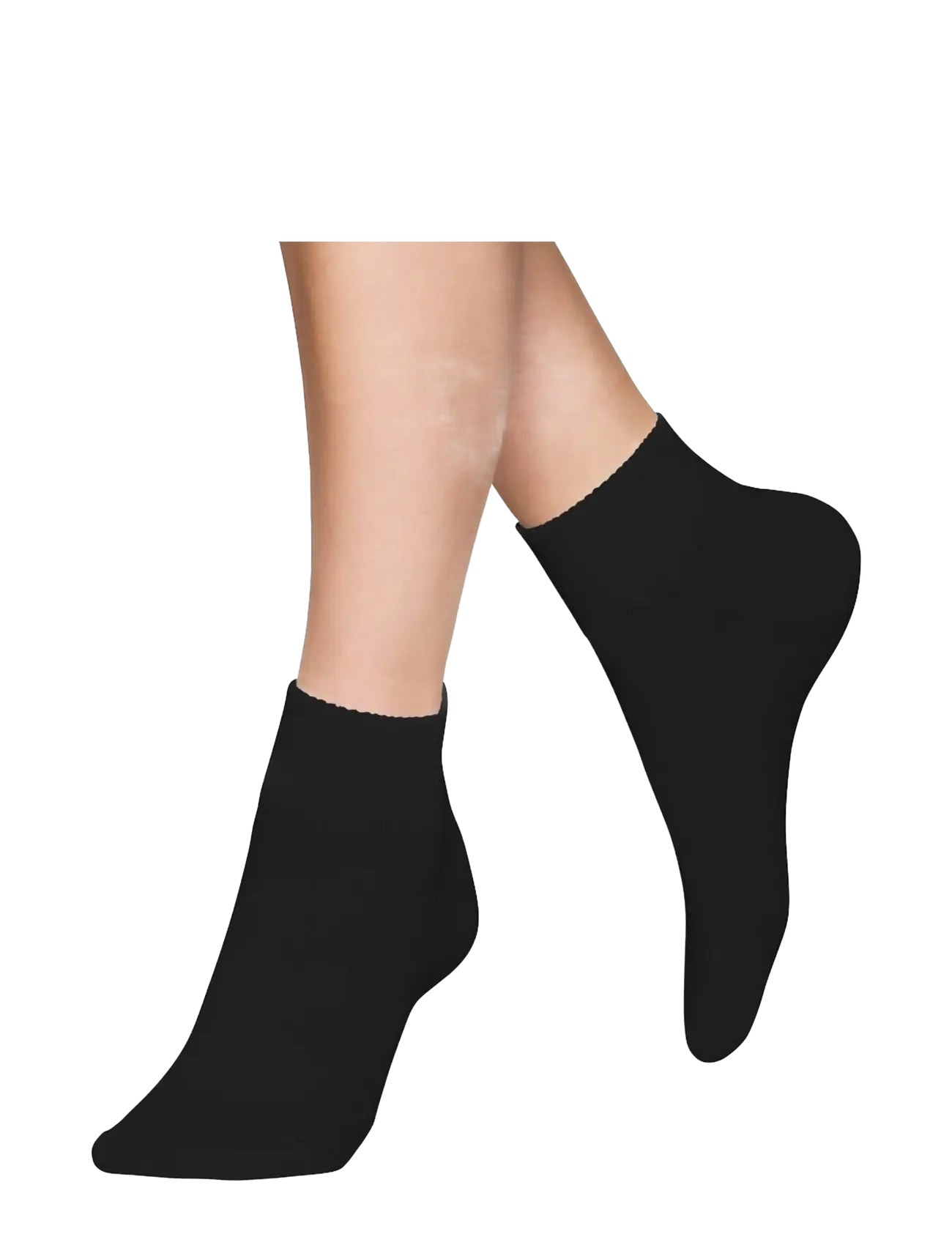 Vogue Vogue Lyocell Sneakers, 36-38, Black, Sokker > Footies-Ankelsokker, Dame