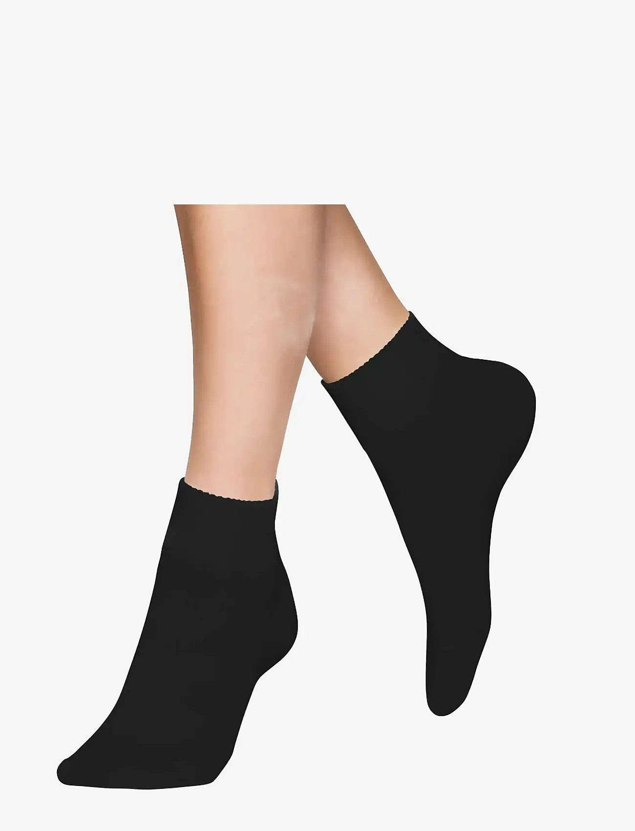 Vogue - Vogue Lyocell Sneakers - ankelstrumpor - black - 0