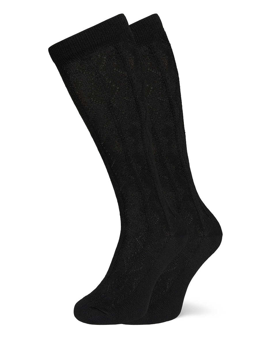 Vogue - Vogue Hazel Wool Knee - knæstrømper - black - 1