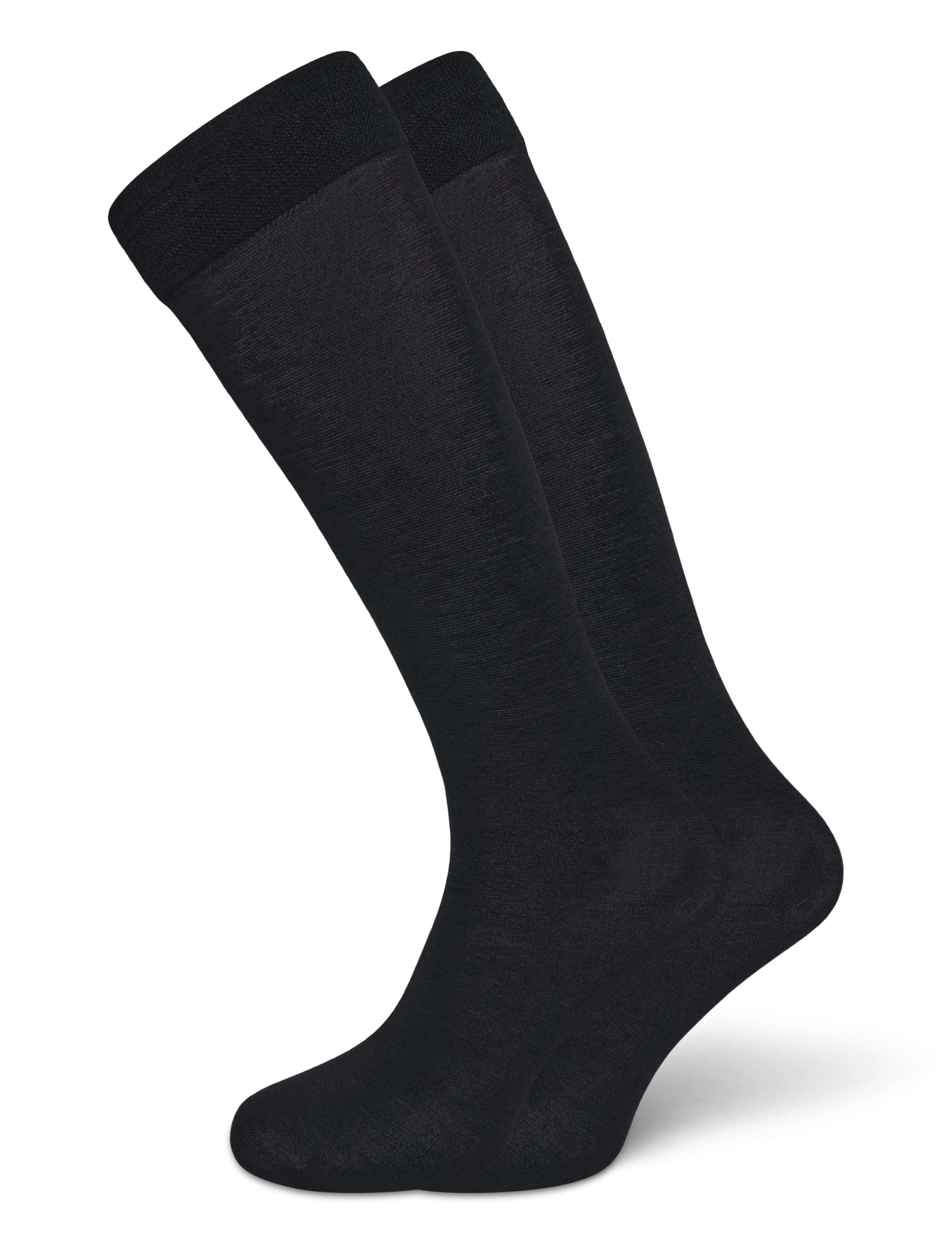 Vogue Vogue Fine Merino Wool Knee, 2-pack - Underkläder - BLACK / black
