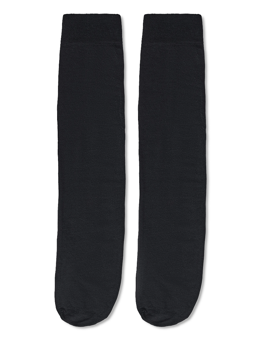 Vogue - Vogue Fine Merino Wool Knee, 2-pack - knästrumpor - black - 2