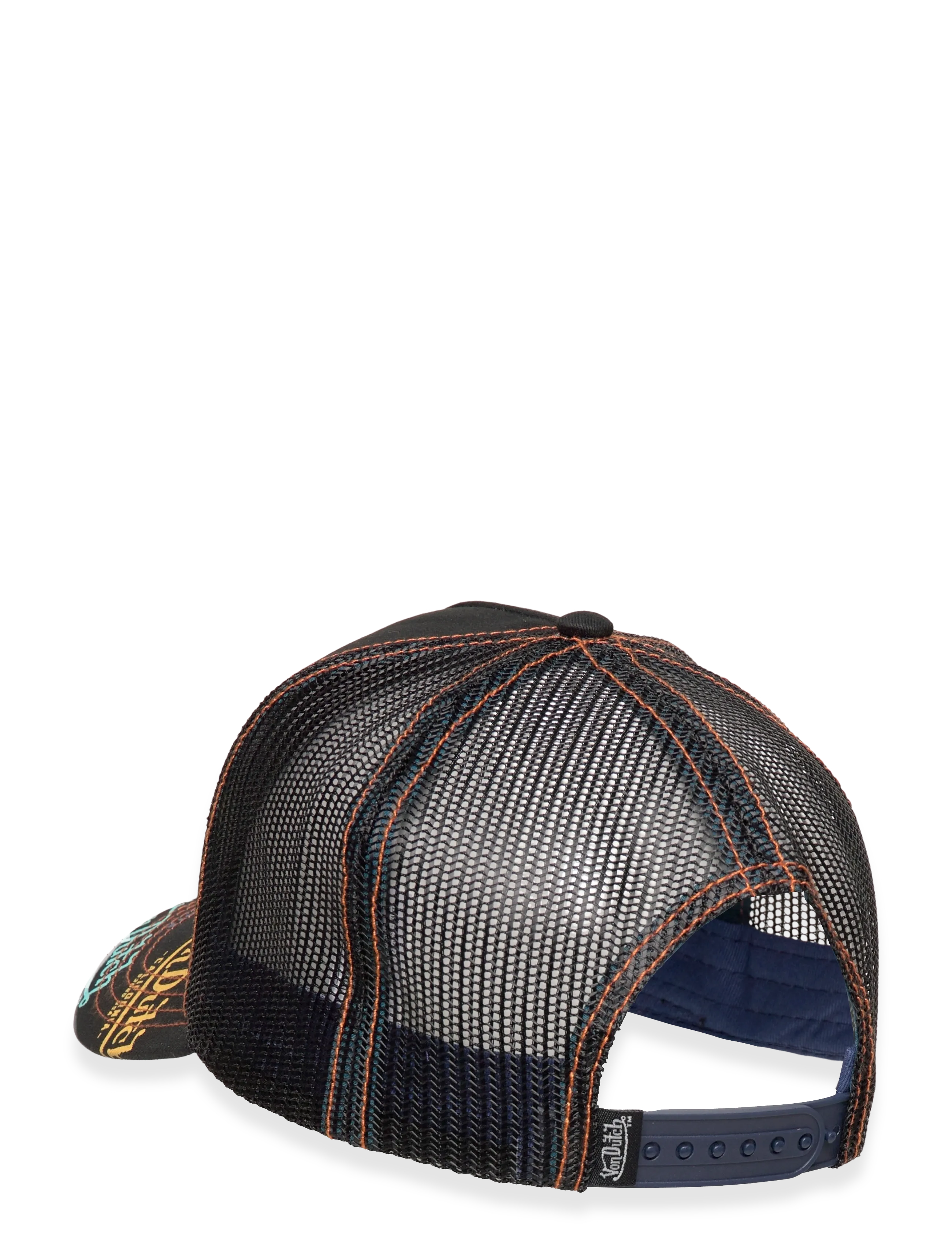 Von Dutch - Oval Patch Black/Multicolor Trucker Von Dutch - die niedrigsten preise - black-multicolor - 1