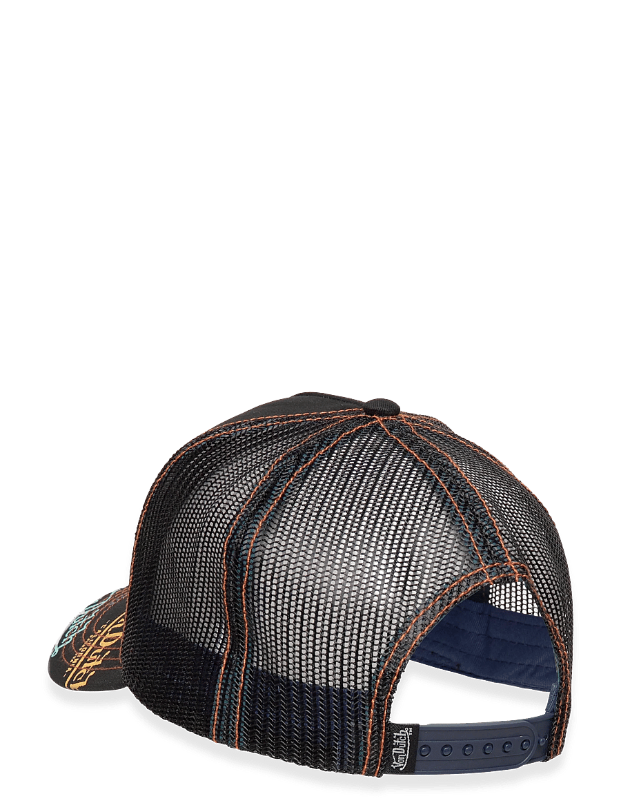 Von Dutch - Oval Patch Black/Multicolor Trucker Von Dutch - kappen - black-multicolor - 1