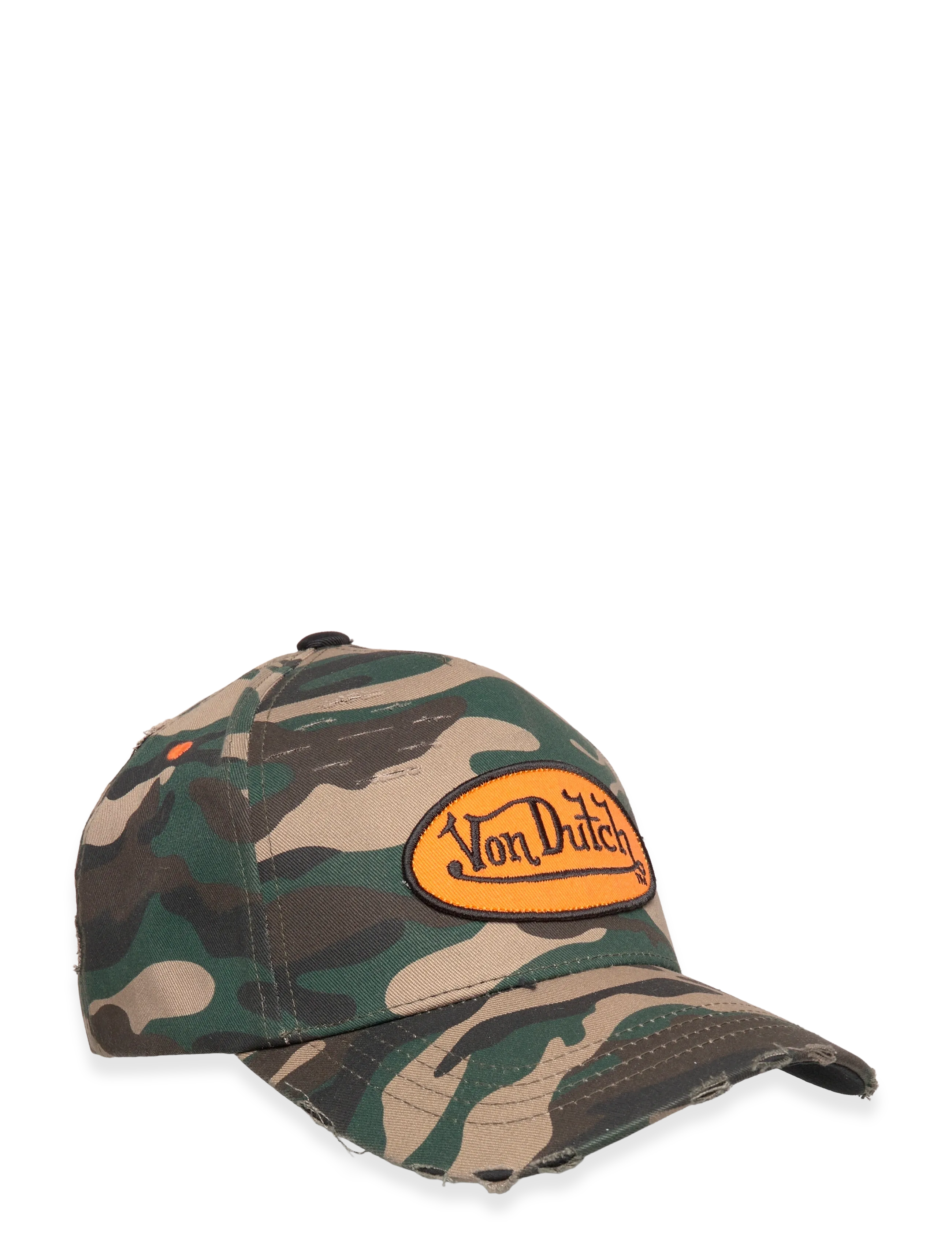 Von Dutch Oval Patch Camouflage Adjustable Von Dutch - Accessoarer - CAMOFLAUGE / multi