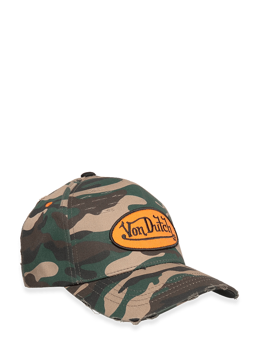 Von Dutch - Oval Patch Camouflage Adjustable Von Dutch - kappen - camoflauge - 0