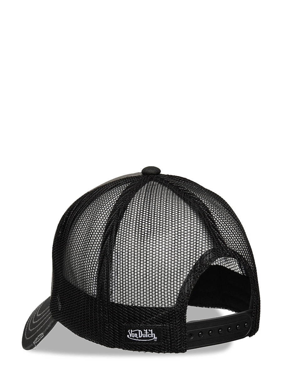 Von Dutch - Screen Print Black/Grey Trucker Von Dutch - kepsar - black - grey - 1