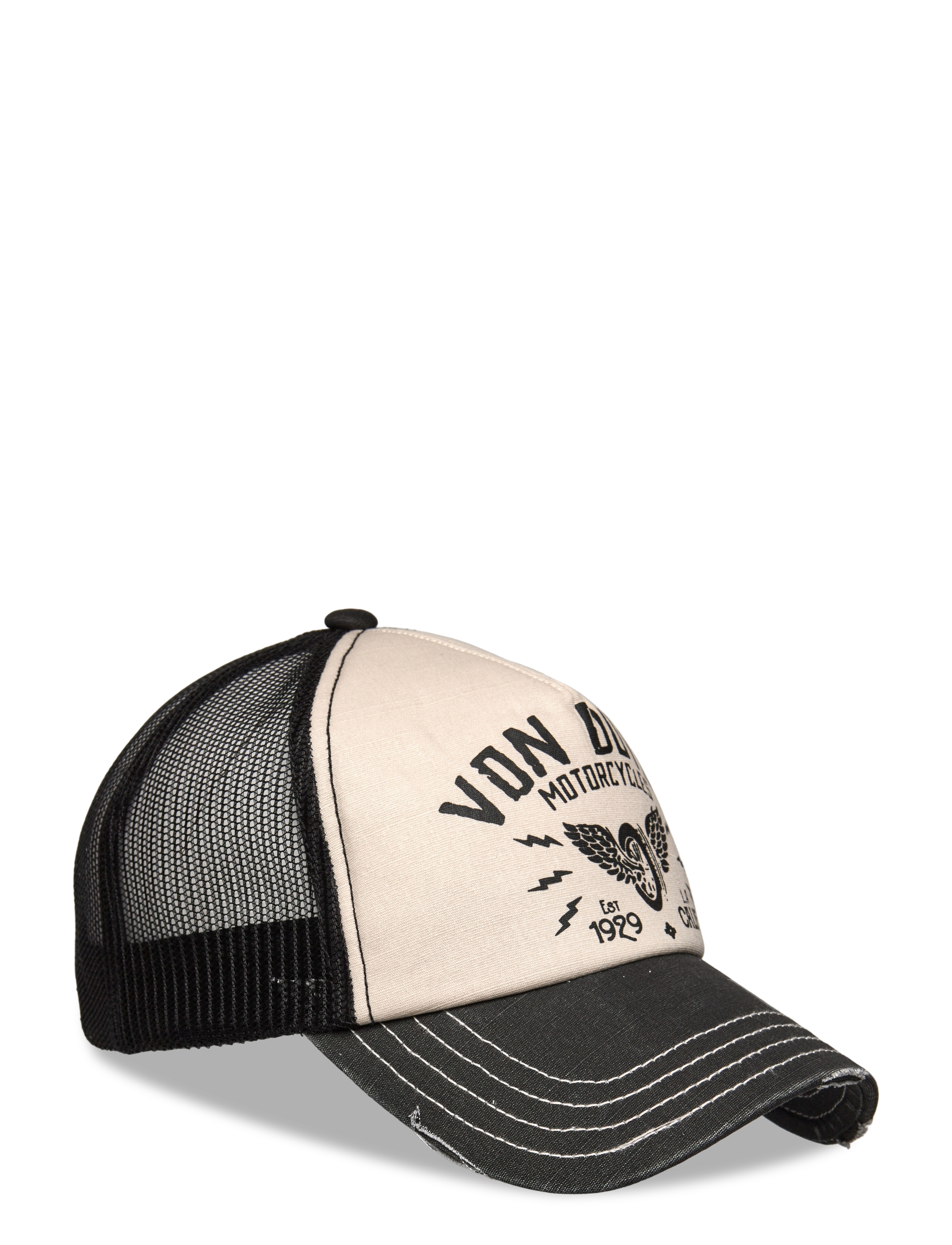 Von Dutch Crew2 Black - White Trucker Von Dutch - Accessories - BLACK - WHITE / black